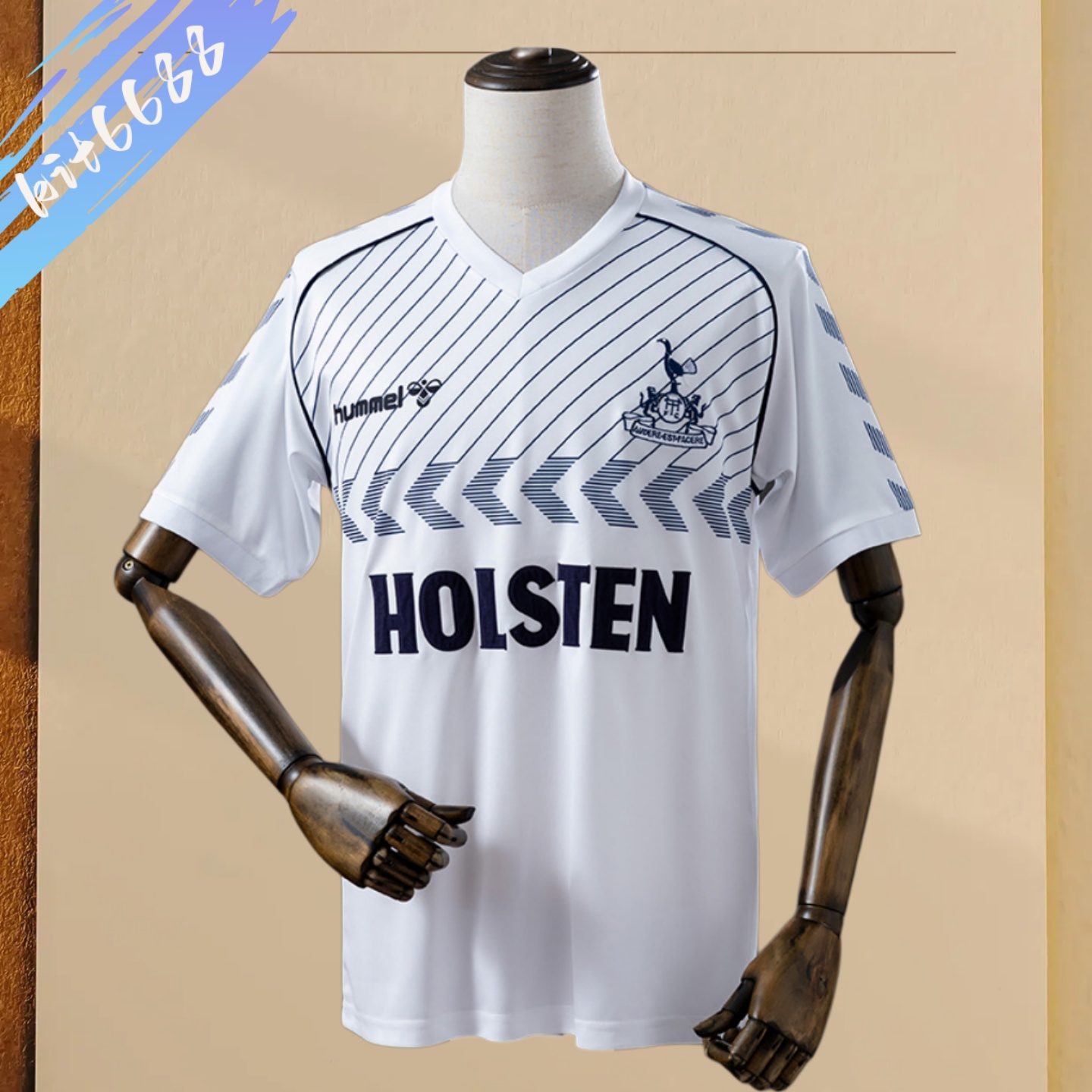 1986 Tottenham Hotspur Home Retro  Football Shirt (Fan Edition)