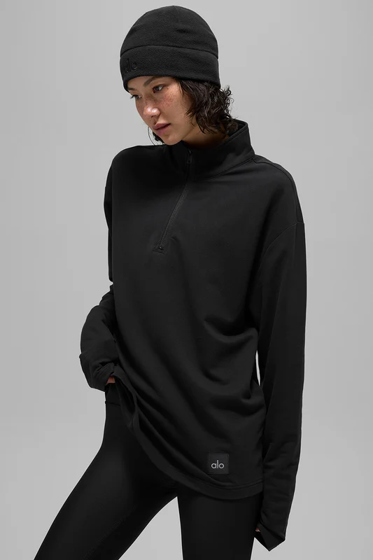Double Take Long Sleeve 1/4 Zip