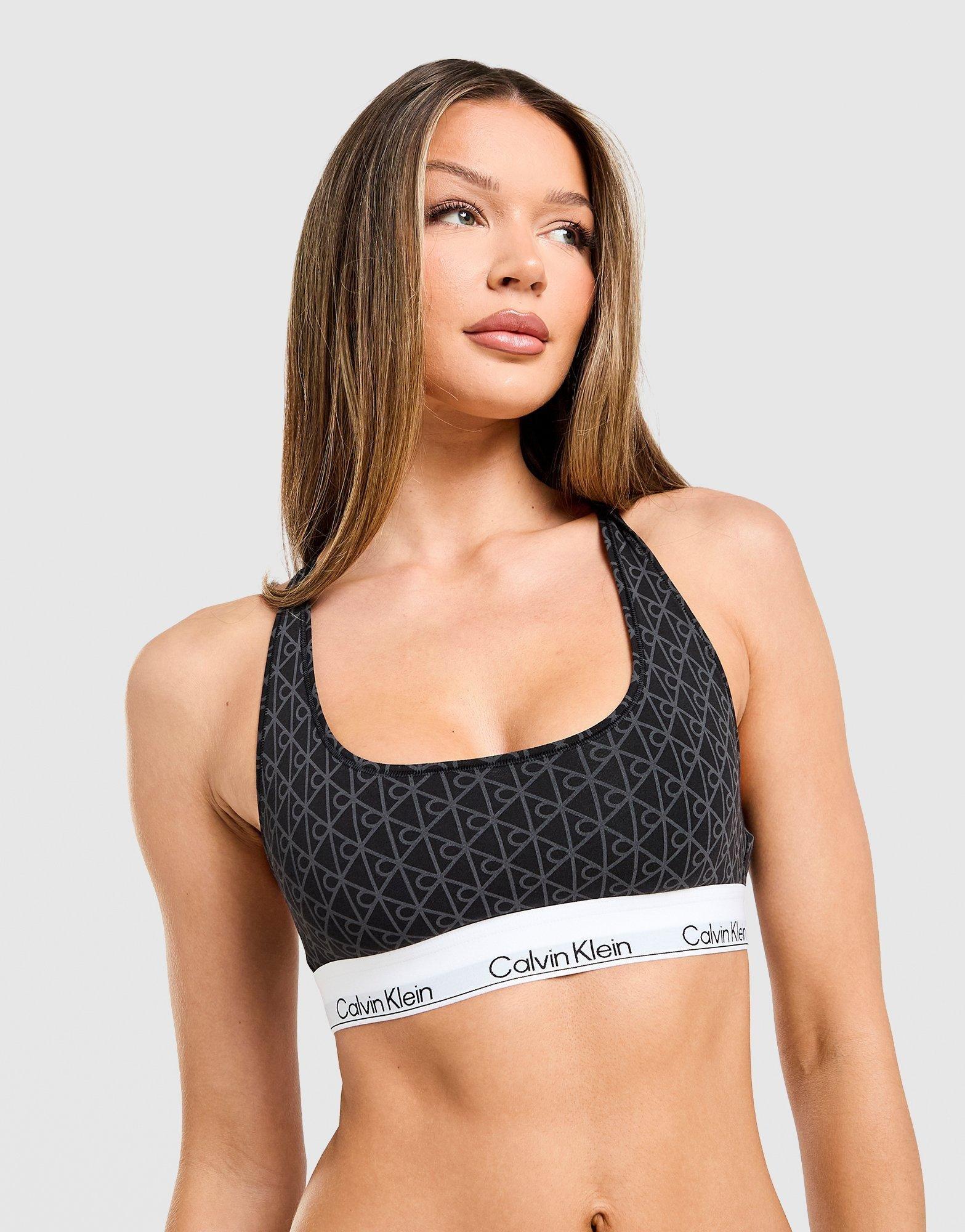 Calvin Klein Underwear Modern Cotton All Over Print Bralette