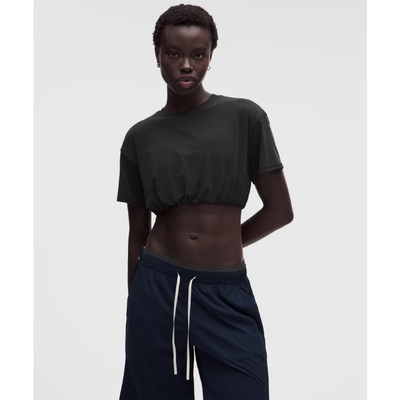 Jersey Training Super-Cropped T-Shirt