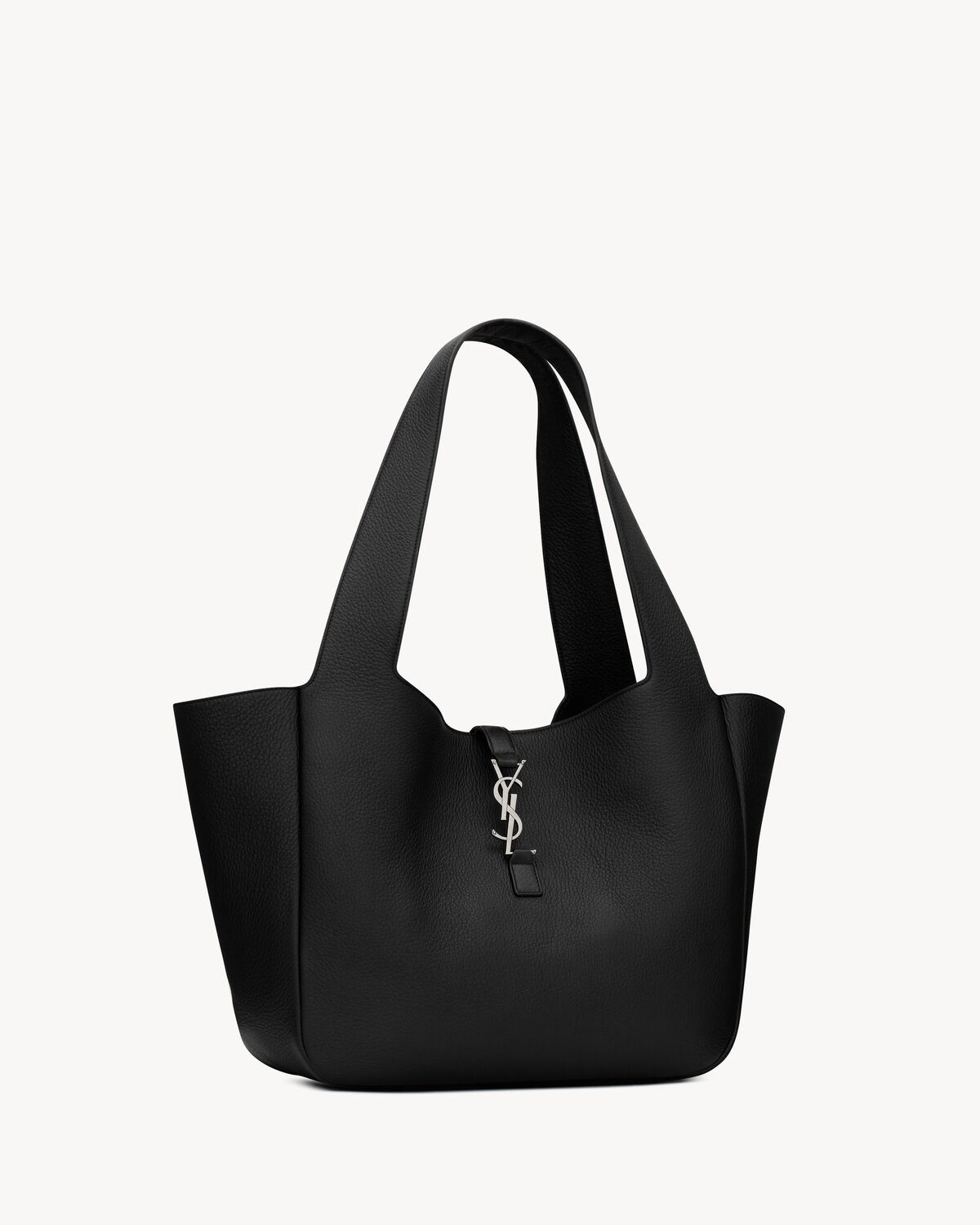 le 5 à 7 bea in grained leather BLACK