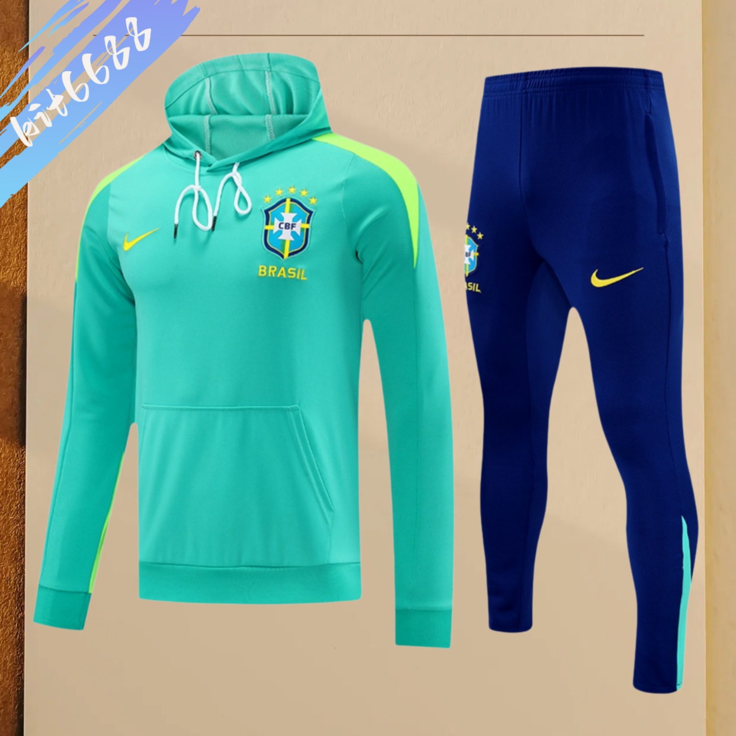 2025/2026 Brazil Adult Long Sleeve Hood Kit