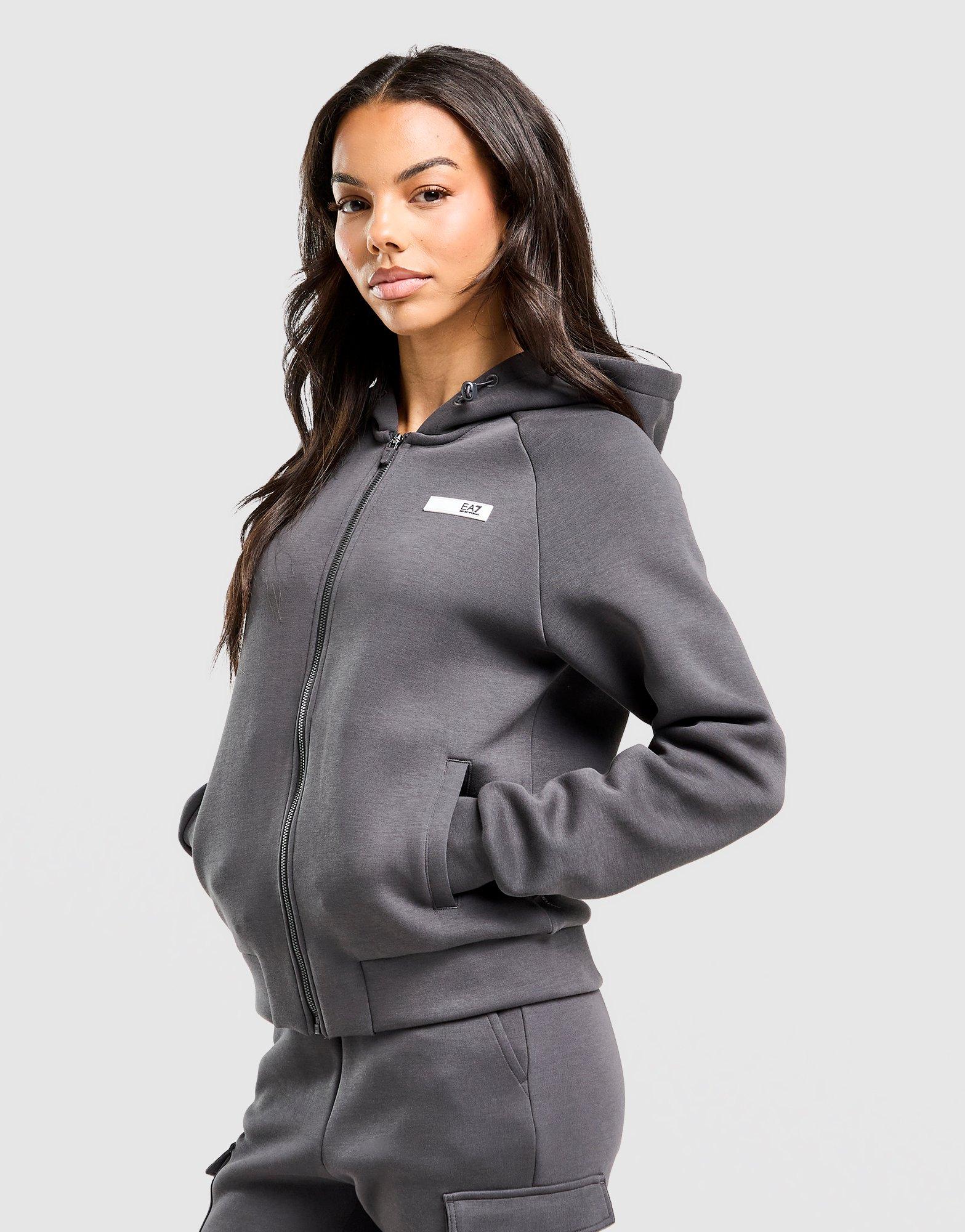 EA7 Emporio Armani Ventus Tape Full Zip Hoodie Damen