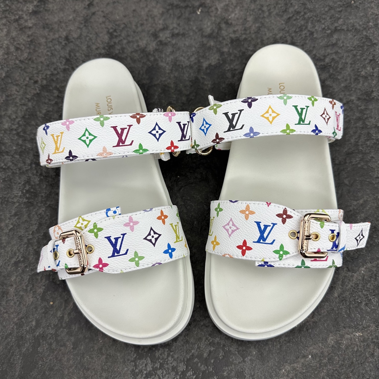 Louis Vuitton 2026ss LV x TM POOL PILLOW COMFORT Sandals Slippers Size 36-41