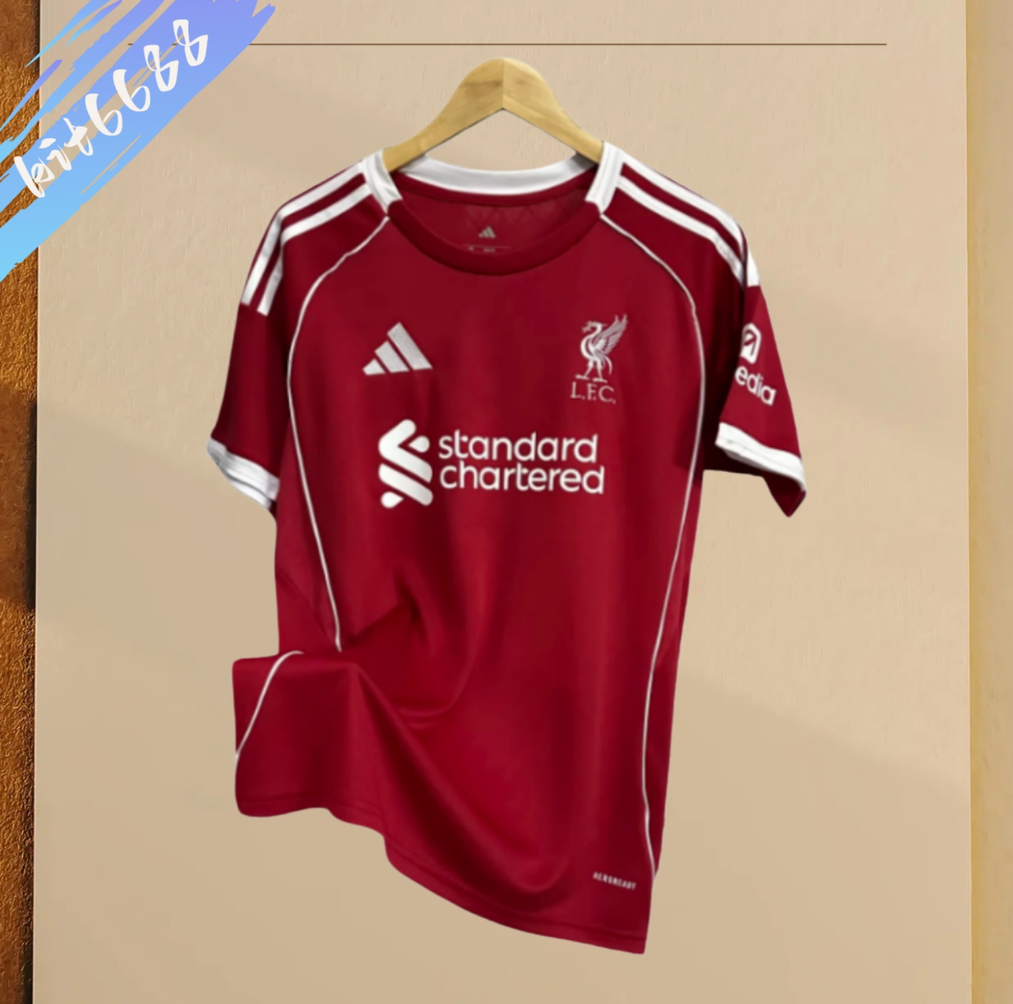2025/2026 Liverpool Home Football Shirt (Fans)