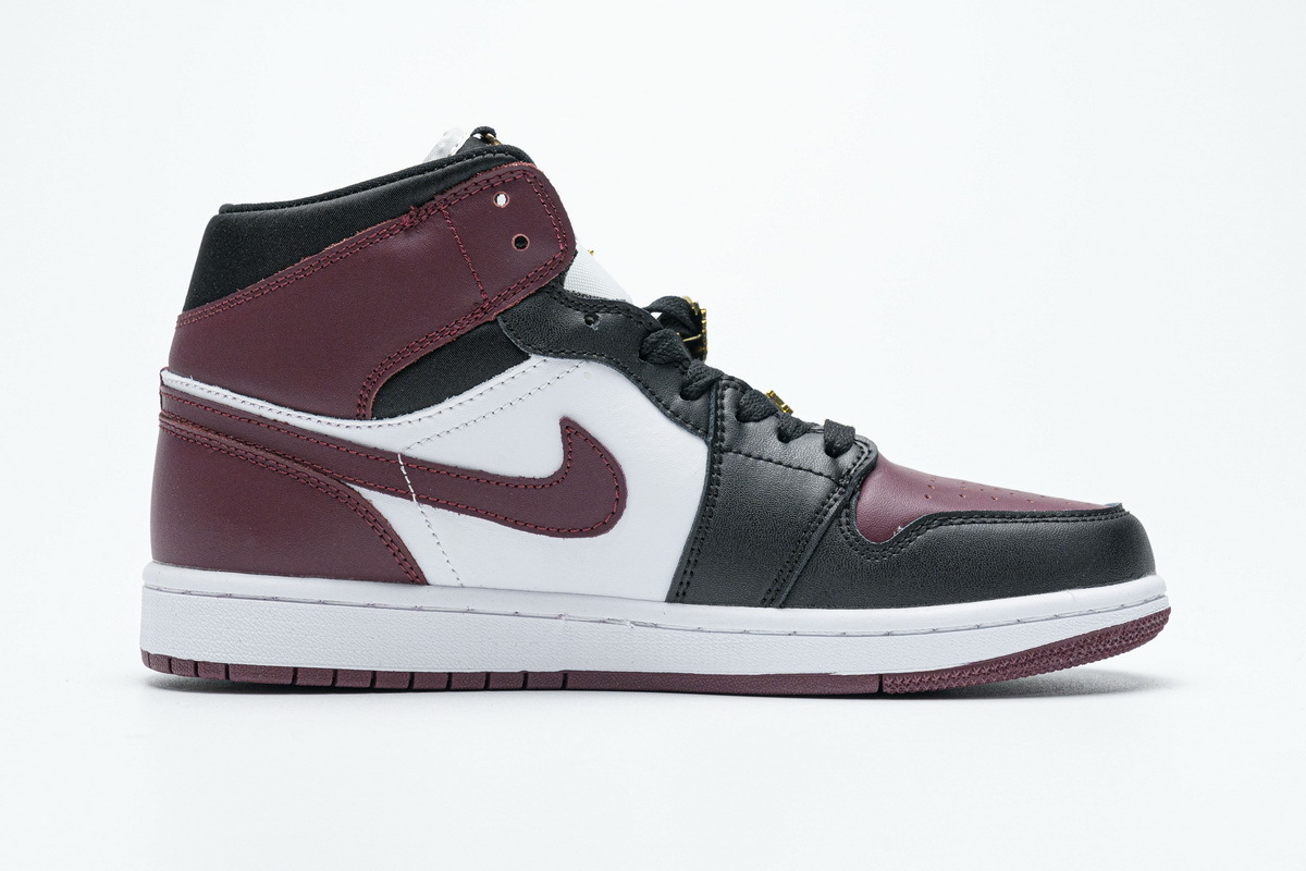 Air Jordan 1 Mid SE Black Dark Beetroot (W) CZ4385-016