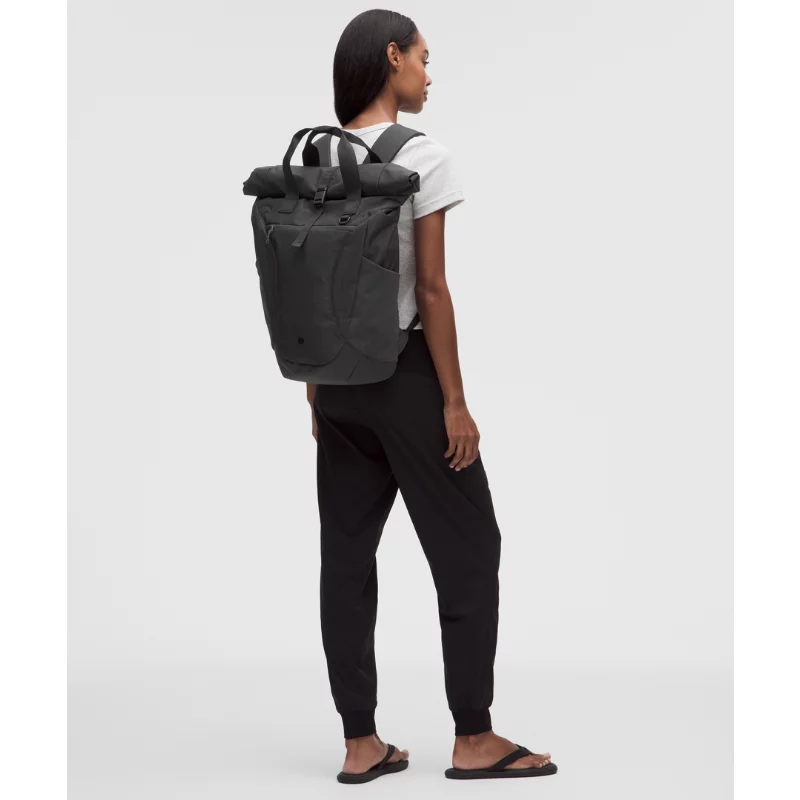 Roll-Top Backpack 22L Metallic Ripstop