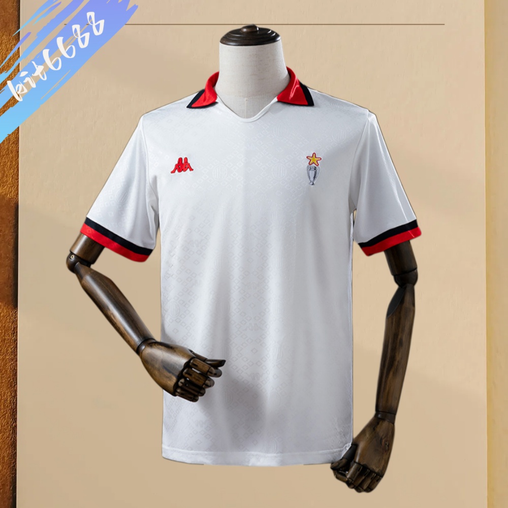 1989/1990 AC Milan Away Retro Football Shirt (Fan Edition)