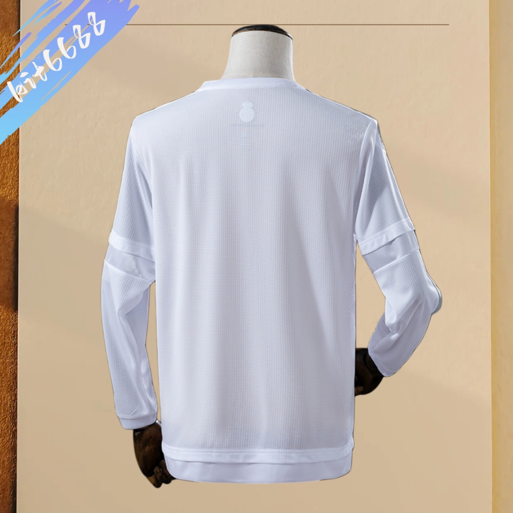 2015/2016 Real Madrid home Long Sleeve Retro Football Shirt
