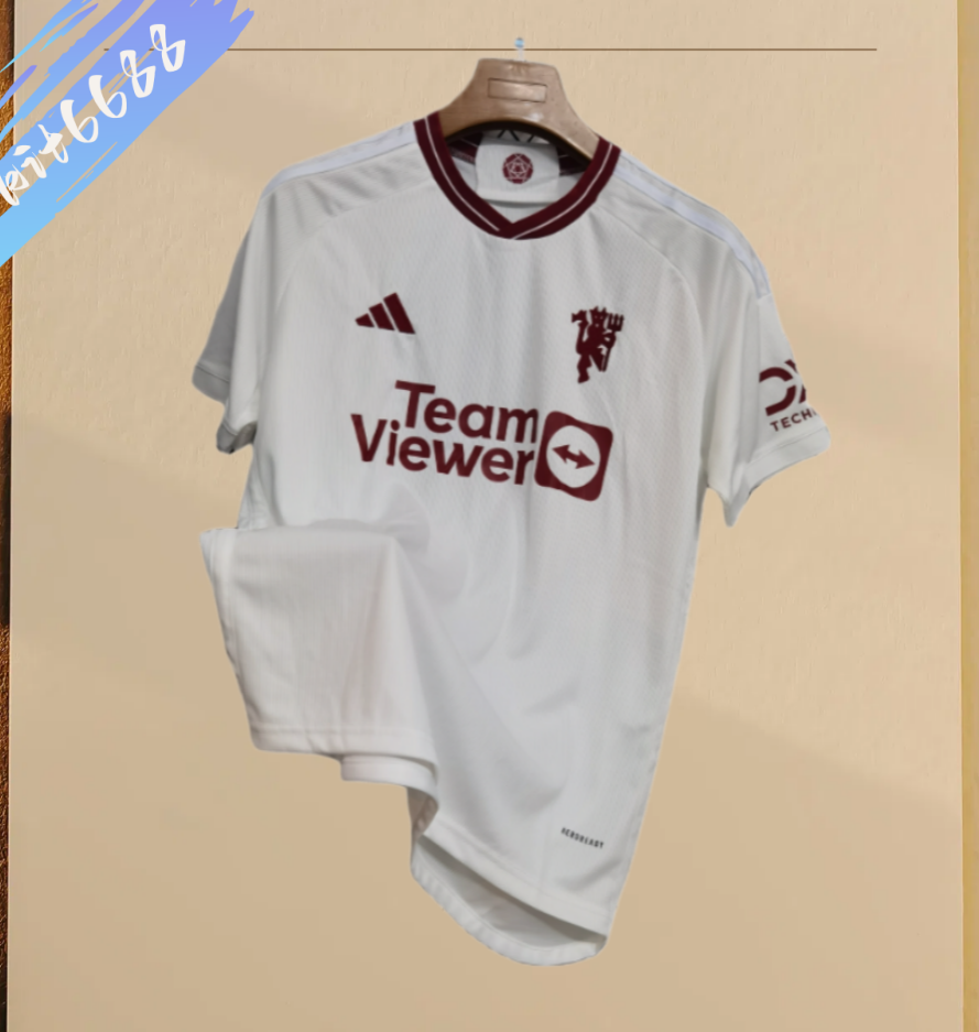 2023 2024 Manchester United Third Away  Football Shirt (Fans Edition)