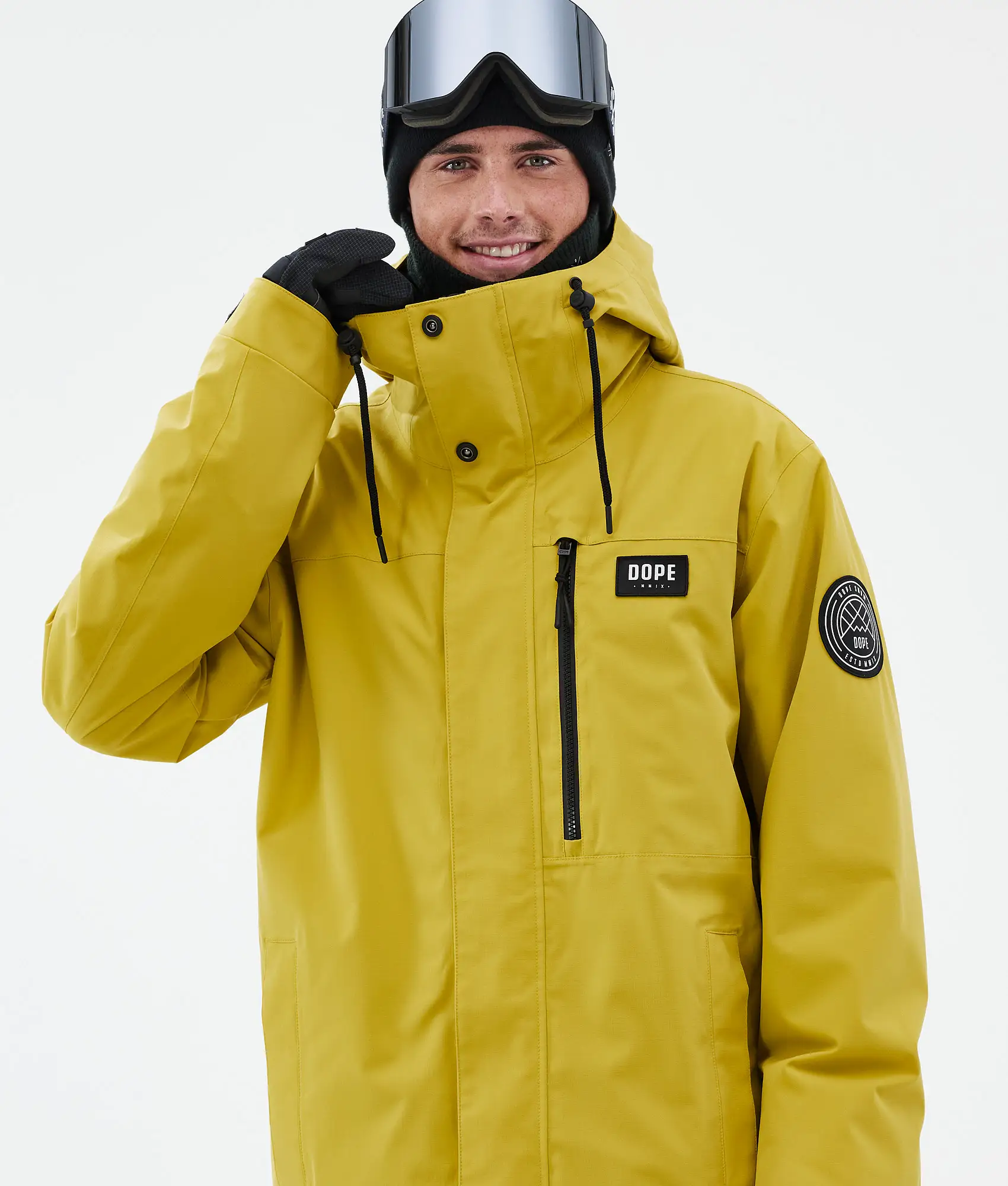 Blizzard Full Zip 24 Snowboard Jacket Men Yellow