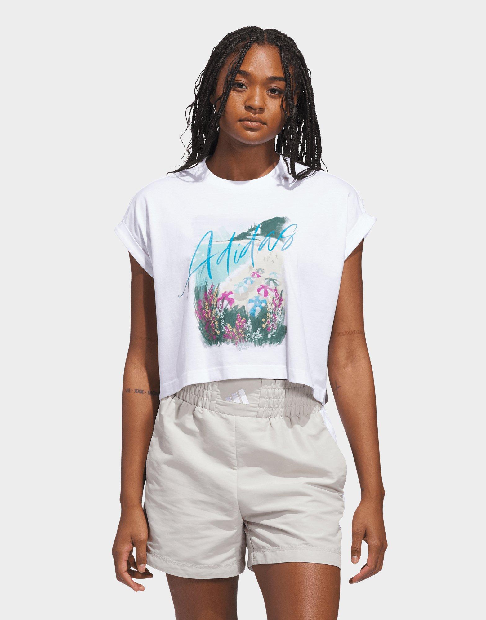 adidas SUMMER ROMANCE GRAPHIC T-SHIRT