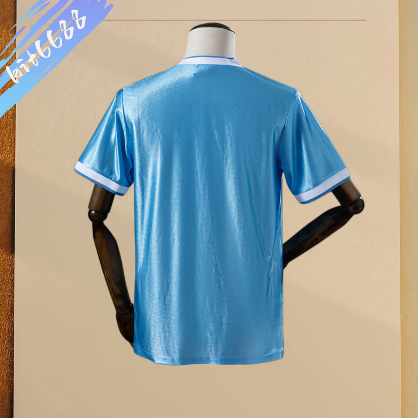 86/87 Manchester City Home Retro Football Shirt