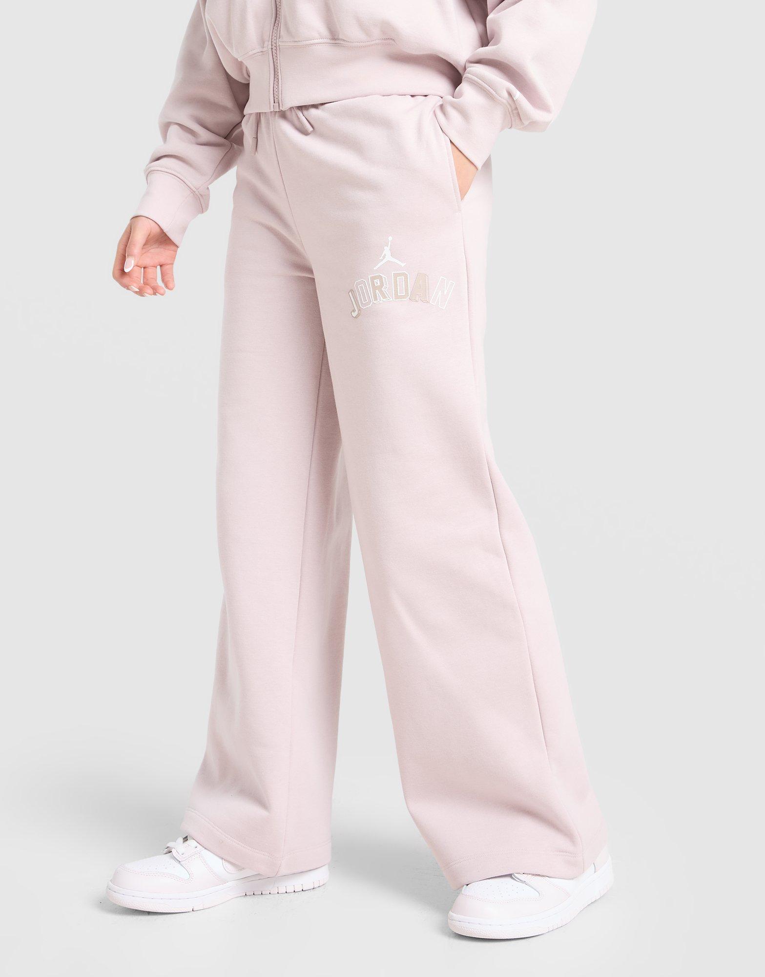 Jordan Girls' Logo Wide Leg Joggers Junior
