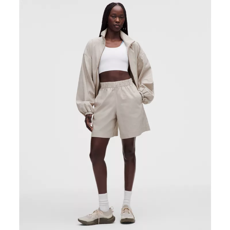 LuluLinen High-Rise Relaxed-Fit Short 7