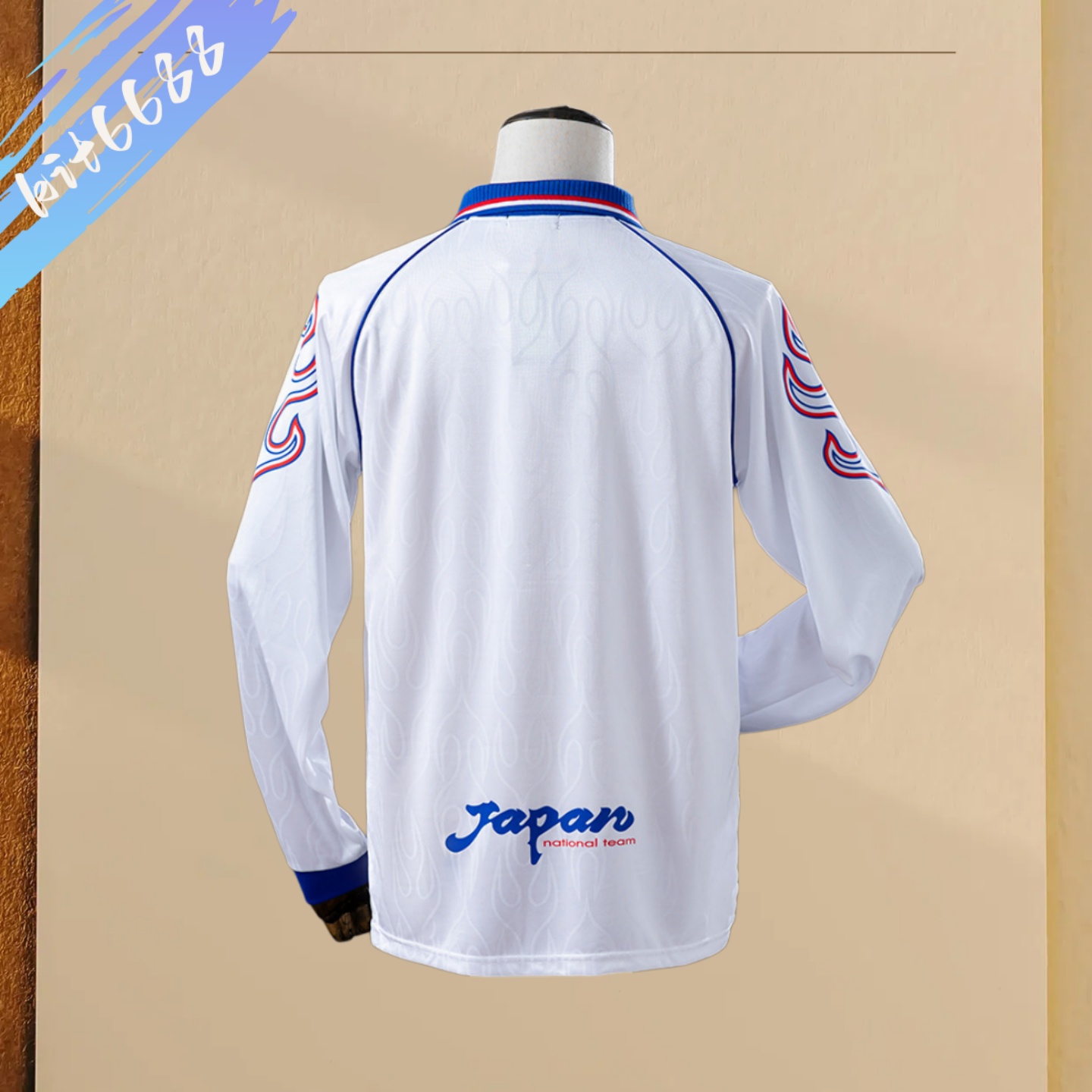 1998 Japan Away Long Sleeves Retro Football Shirt