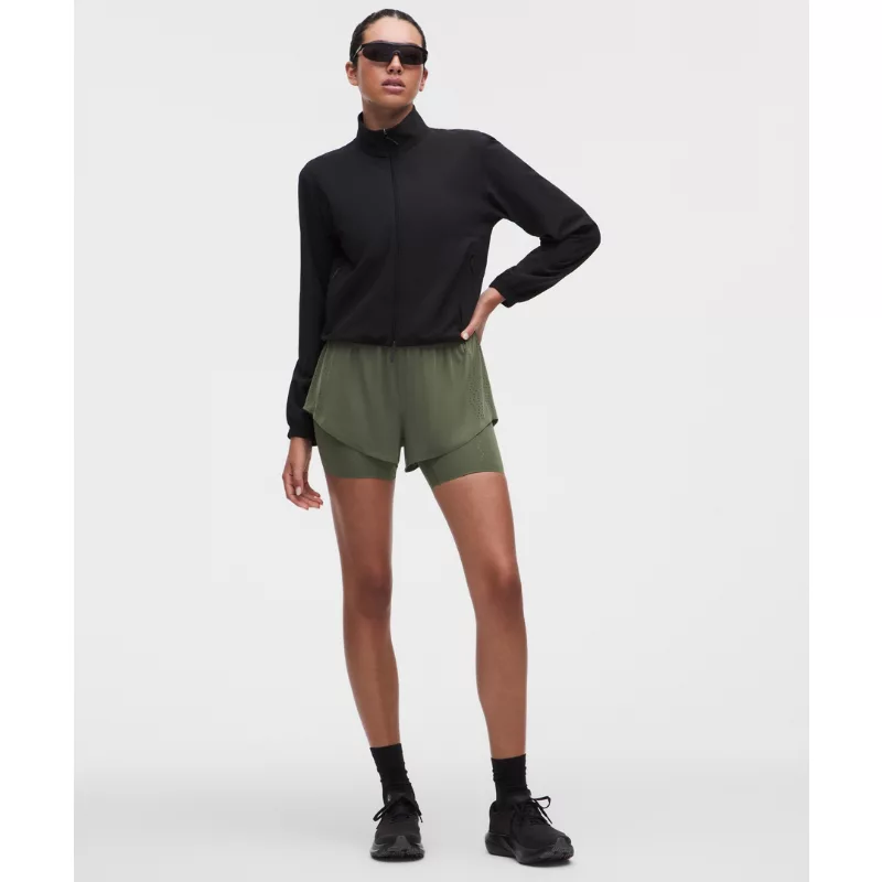 Sleek Perforated 2-in-1 High-Rise Short