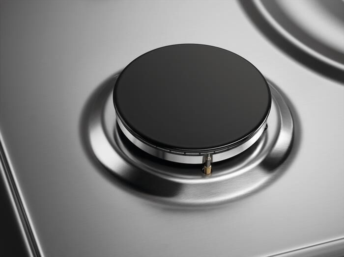 ELECTROLUX - Piano cottura a gas RGG6243LOX 4 fuochi 59,4cm-INOX ANTIMPRONTA