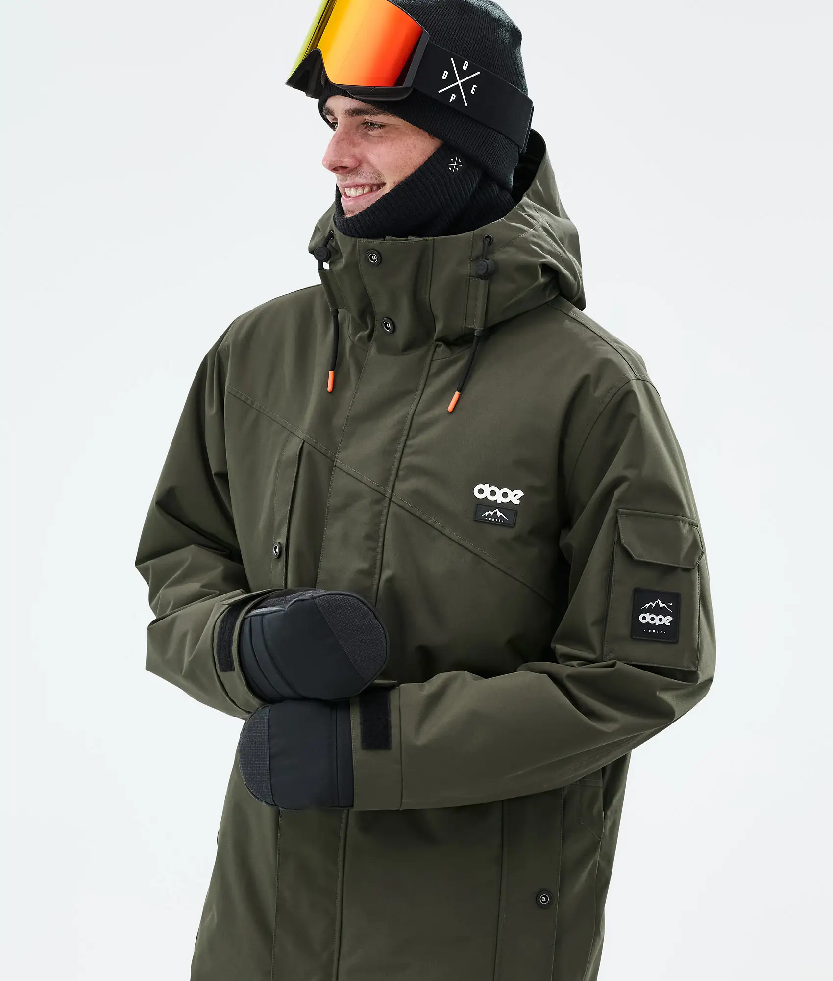 Adept Snowboard Jacket Men Olive Green