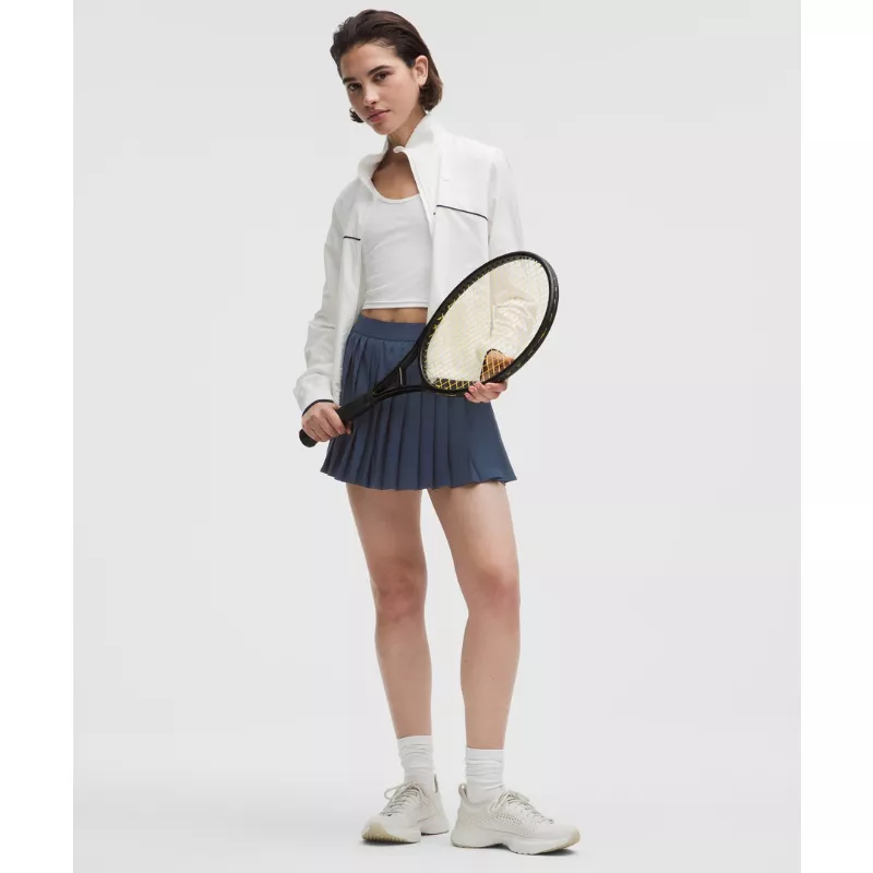 High-Rise Pleated Tennis Skirt
