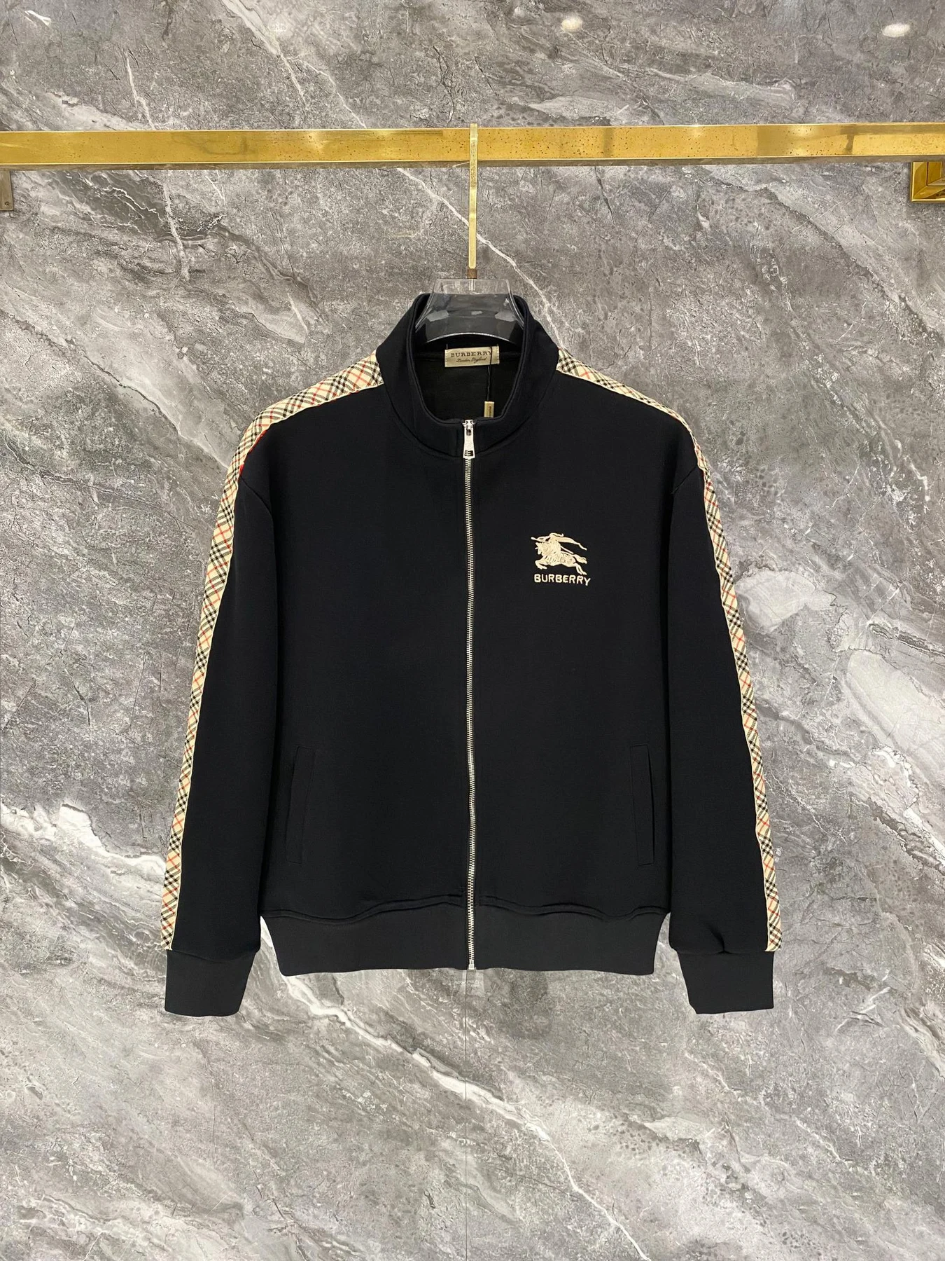 Burberry 26SS Stickerei Schwarz Trainingsanzüge TU117199