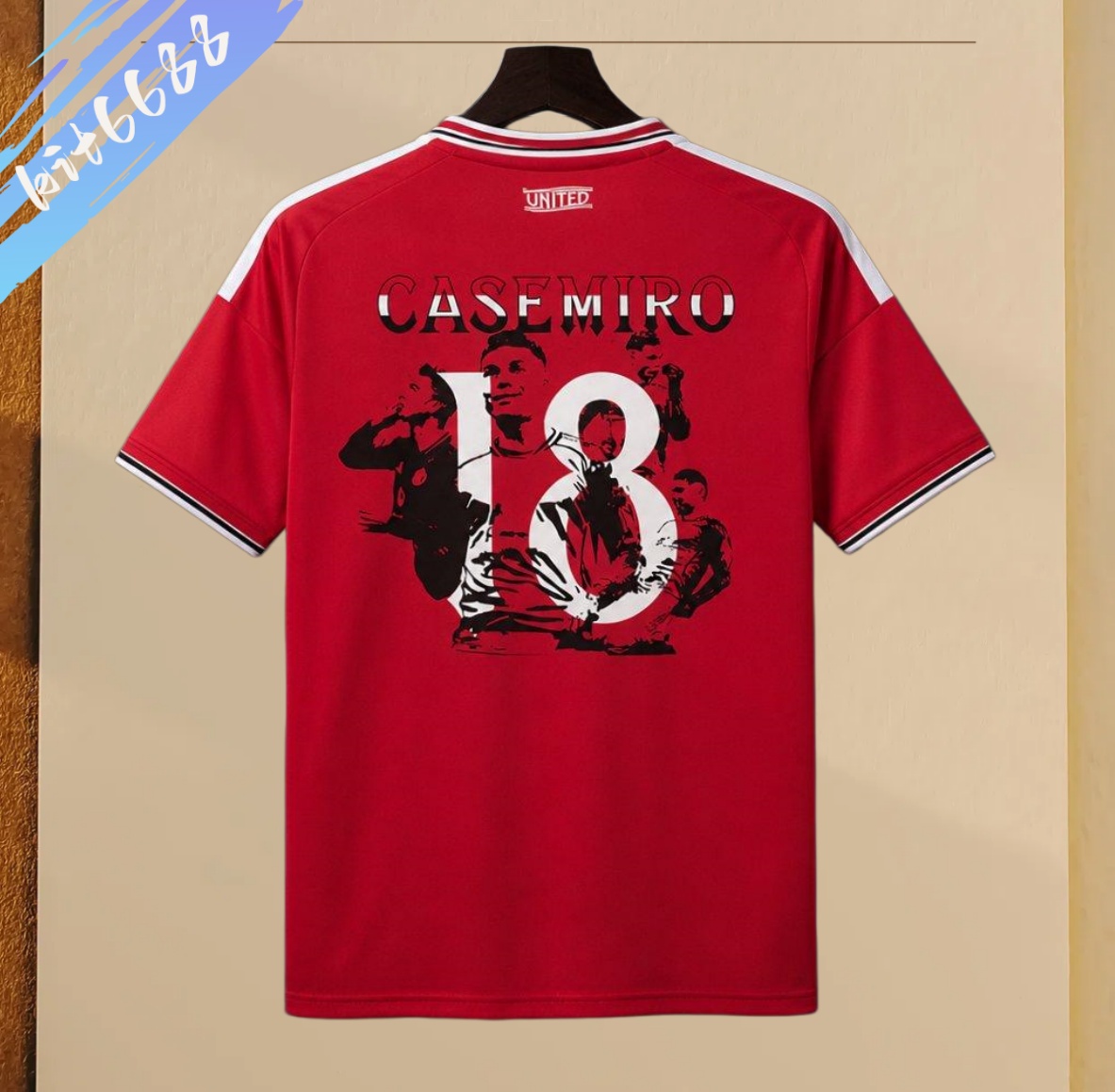2026/2027 Manchester United home with Casemiro Special Edition Football Shirt (Fans version)
