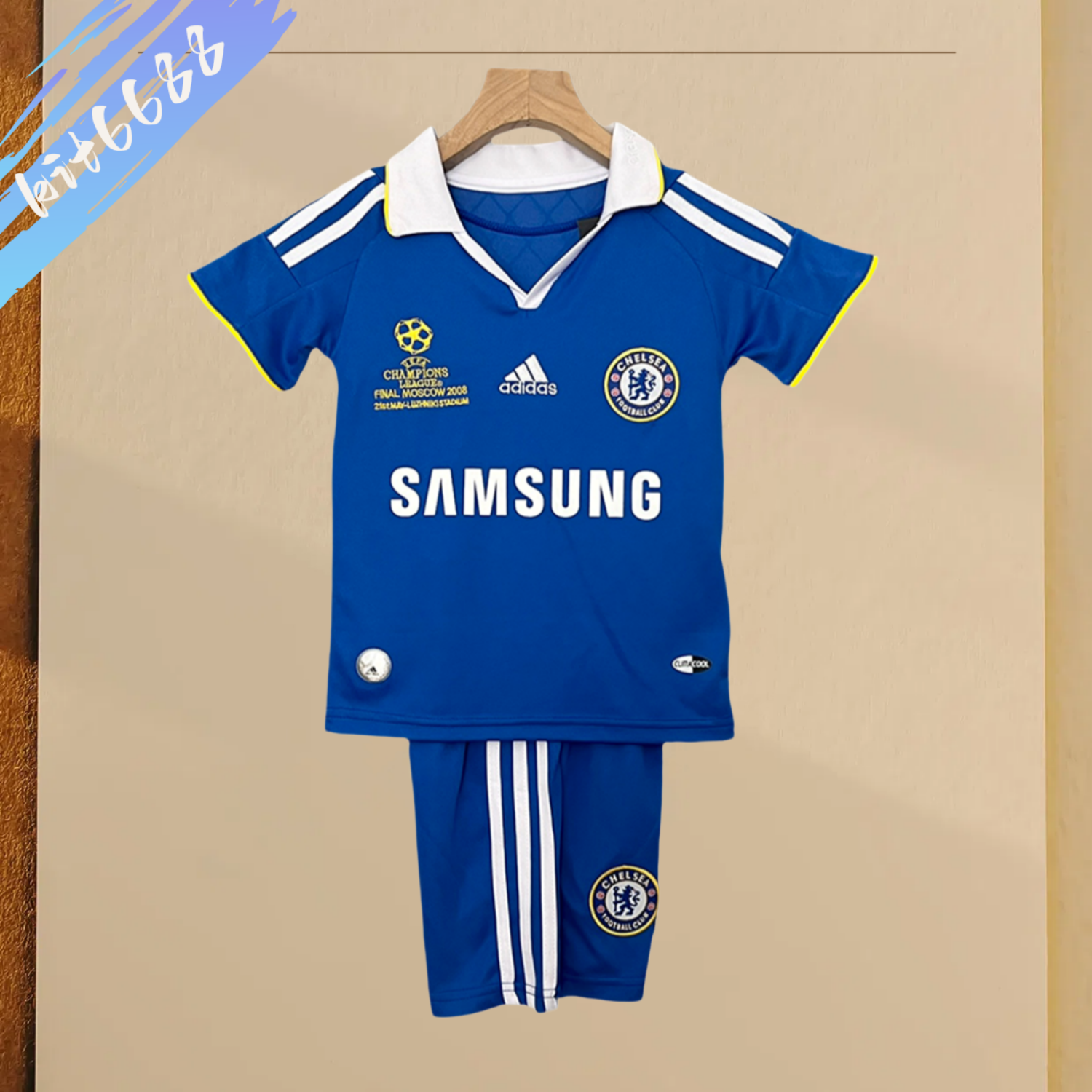 2008/2009 Chelsea Retro Home Football Shirt (Kids Kit)