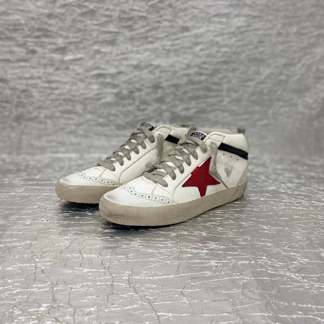 Golden Goose Mid Star Genuine Leather Custom Edition