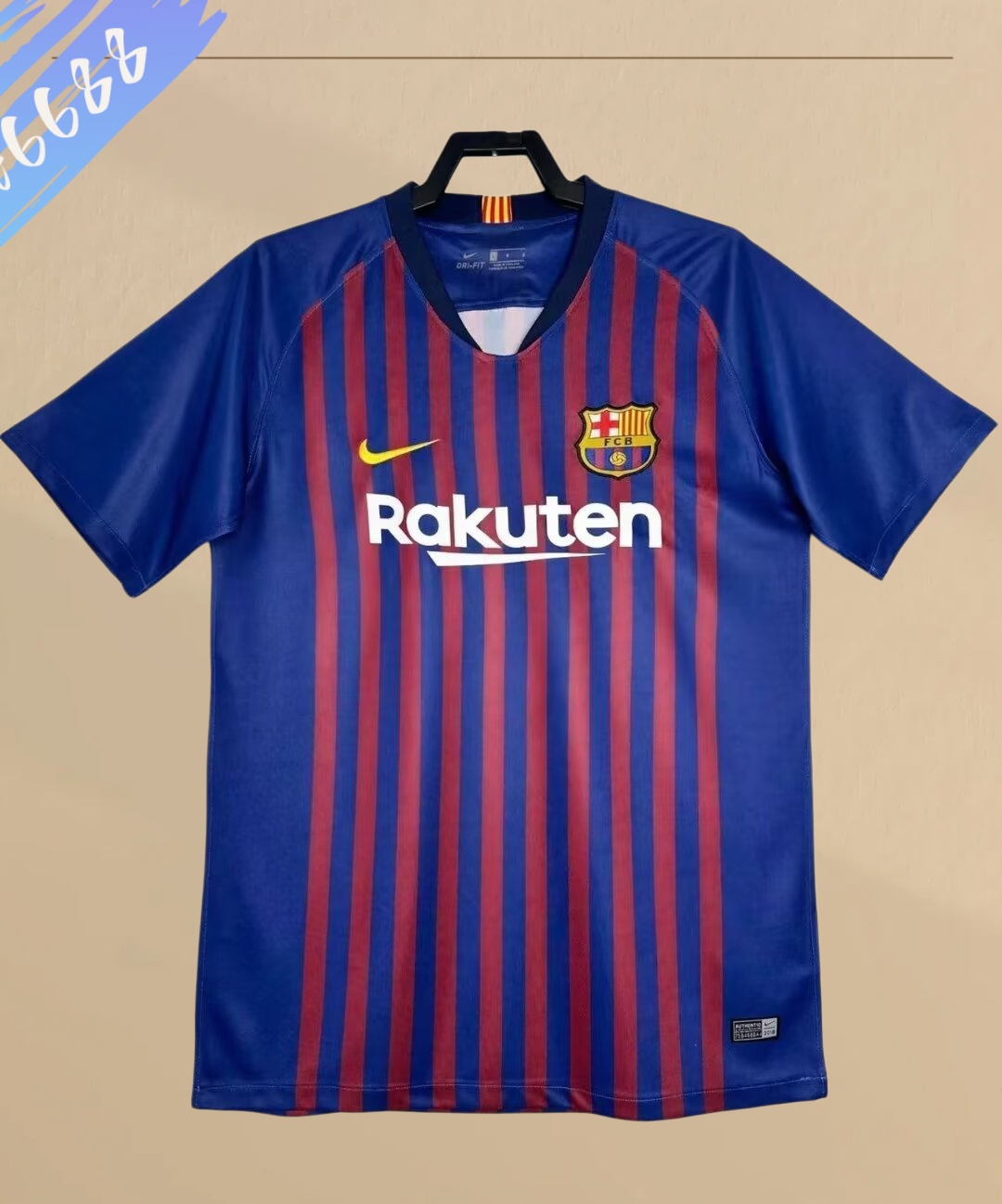 2018/2019 Barcelona home  Retro Football Shirt