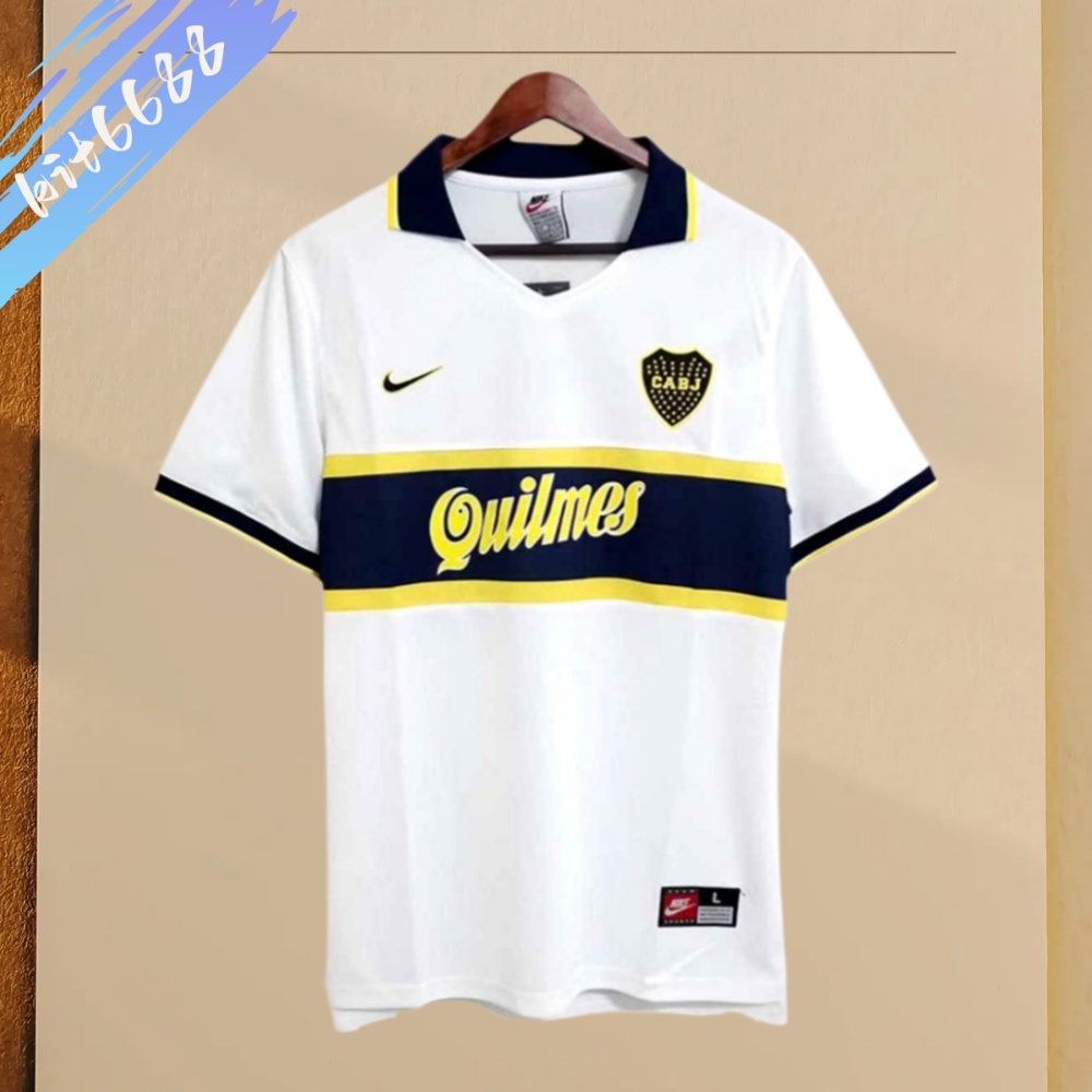 1996/1997 Boca Juniors Away Retro Football Shirt (Retro)