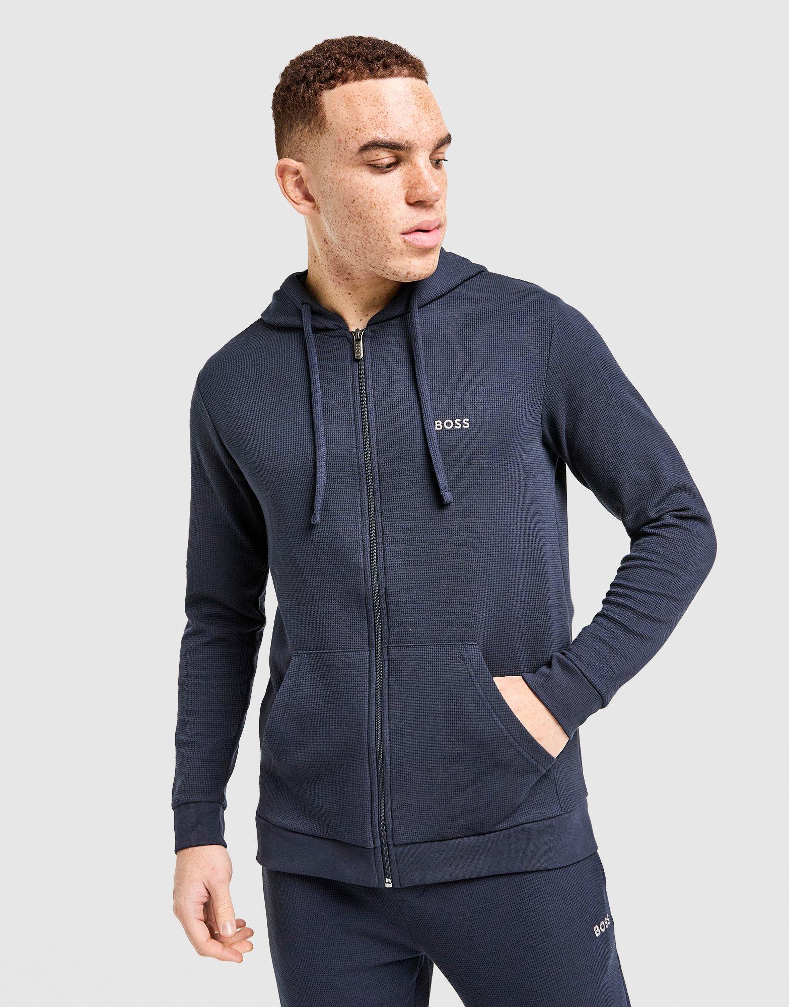 BOSS Waffle Full Zip Hooded Trainingsanzug