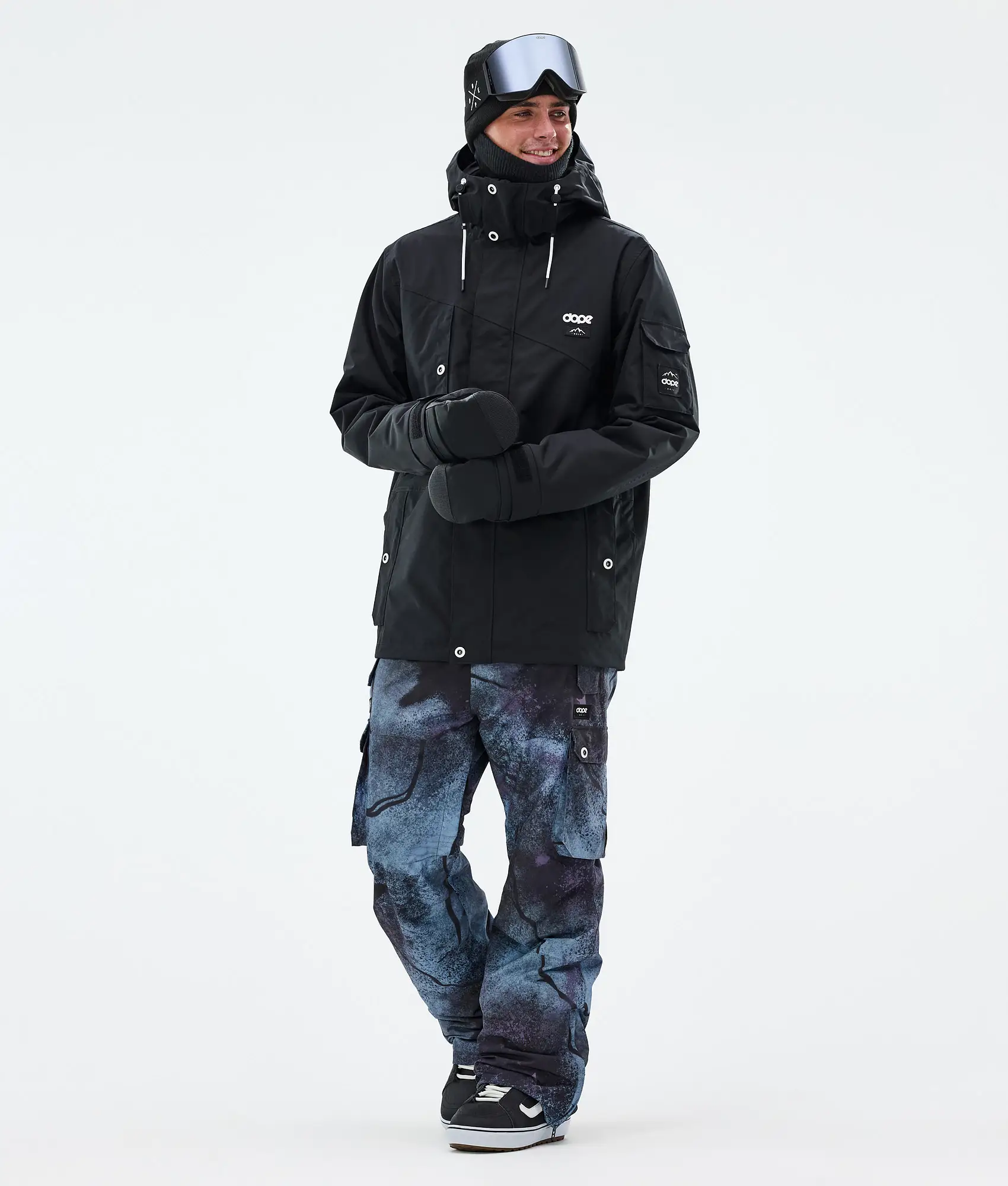 Iconic Snowboard Pants Men Jungle Purple