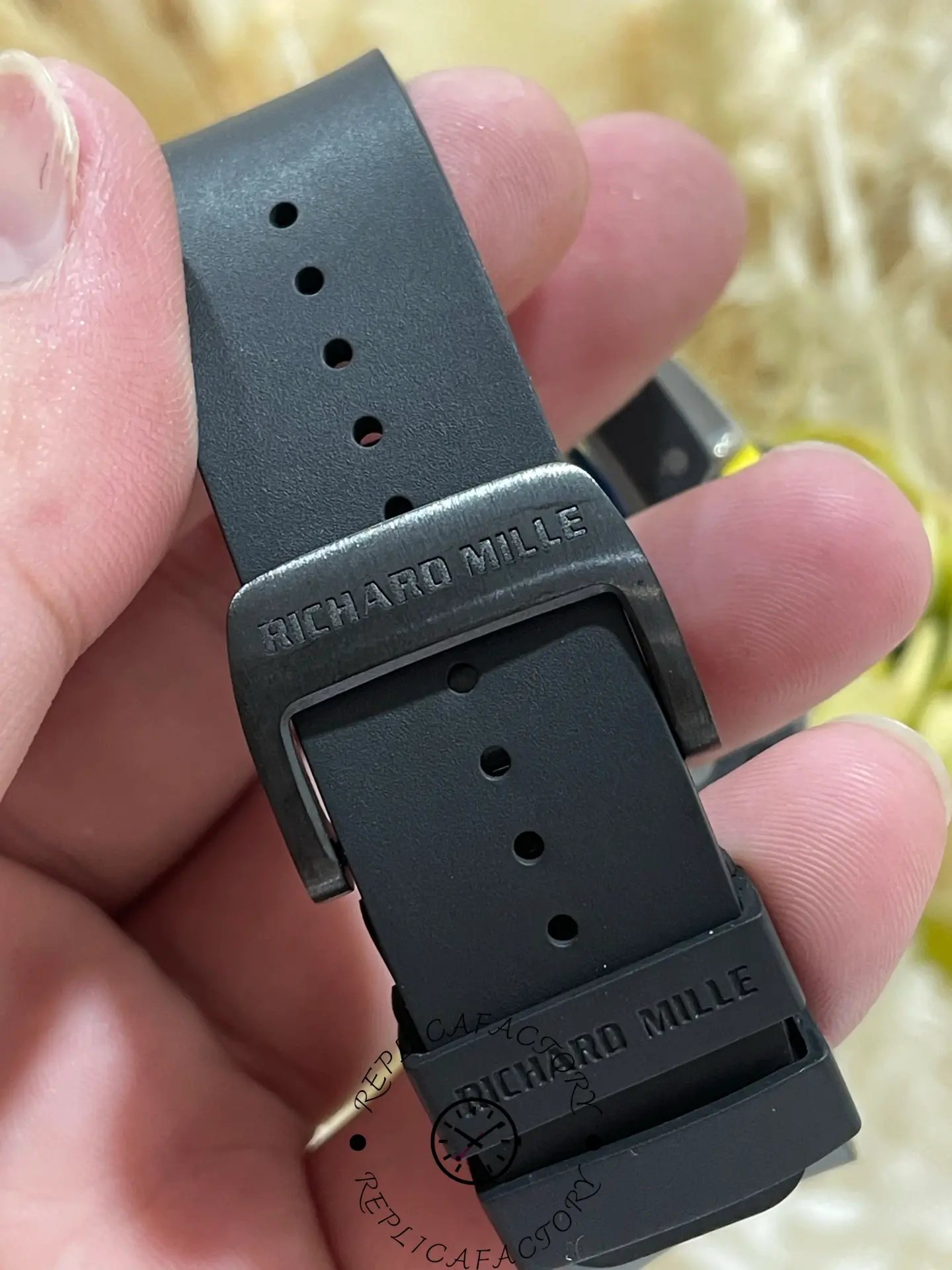 1:1 Clone Richard Mille RM 061 01 Carbon Skeletonized