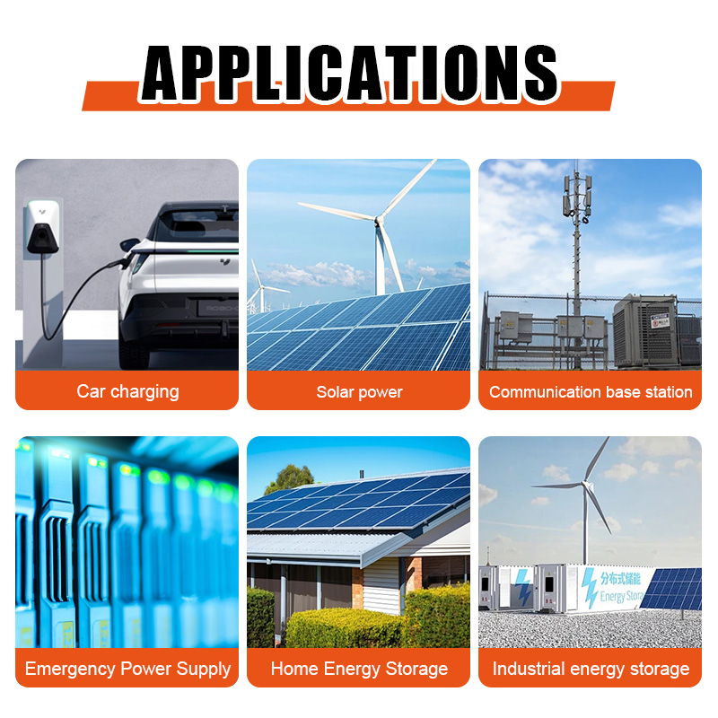 Wall-mounted 51.2v 200ah