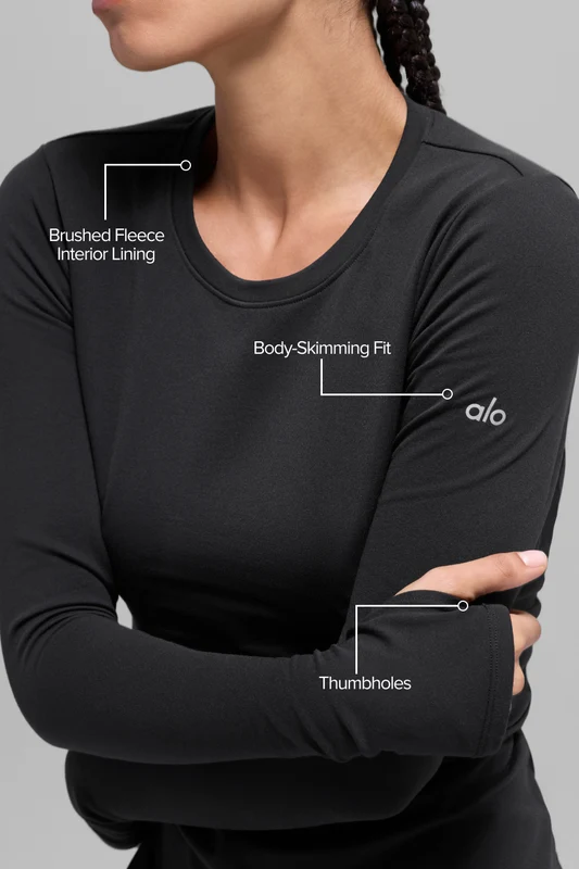 Airbrush Winter Warm Nocturne Long Sleeve