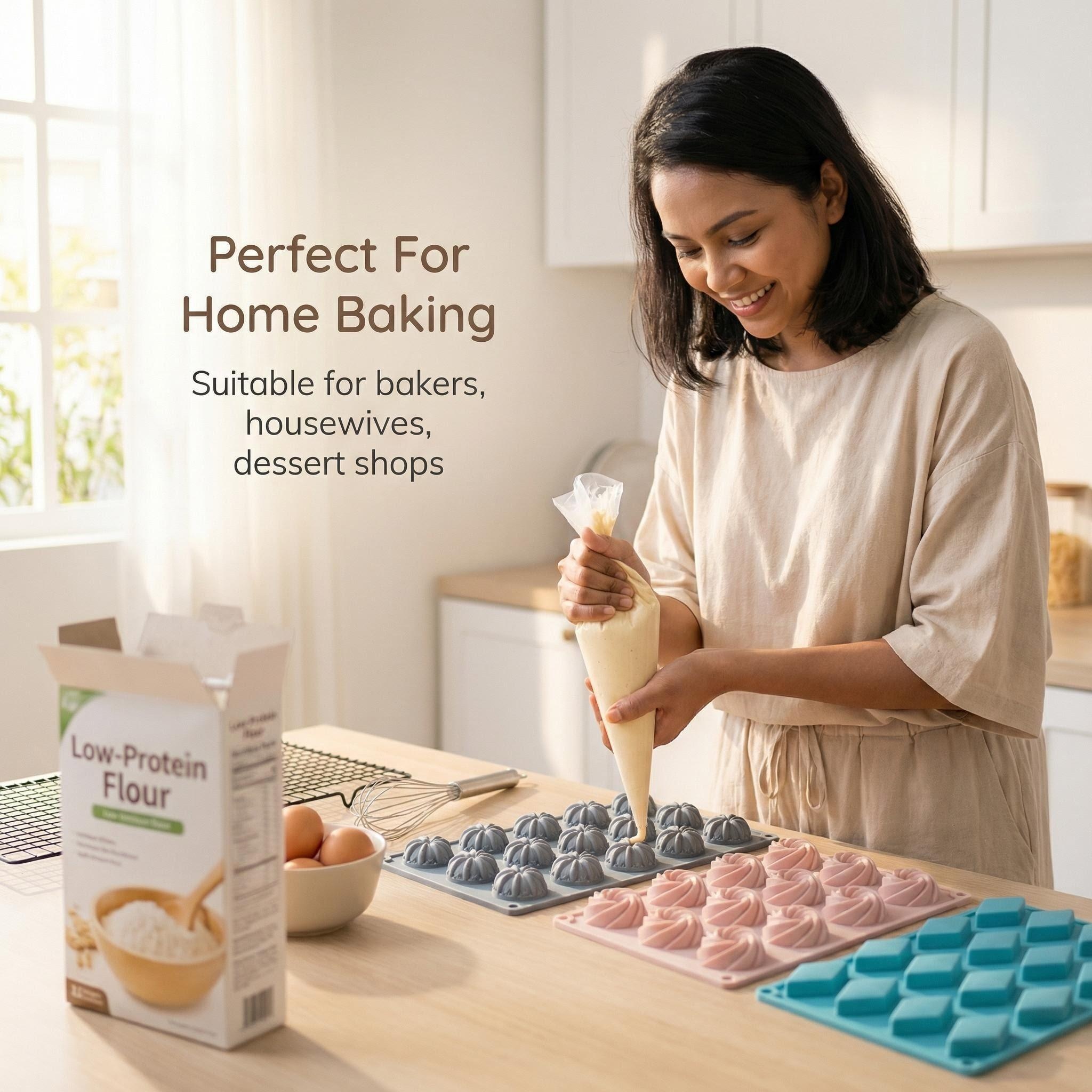 Silicone Baking Molds Perfect for Home Baking
