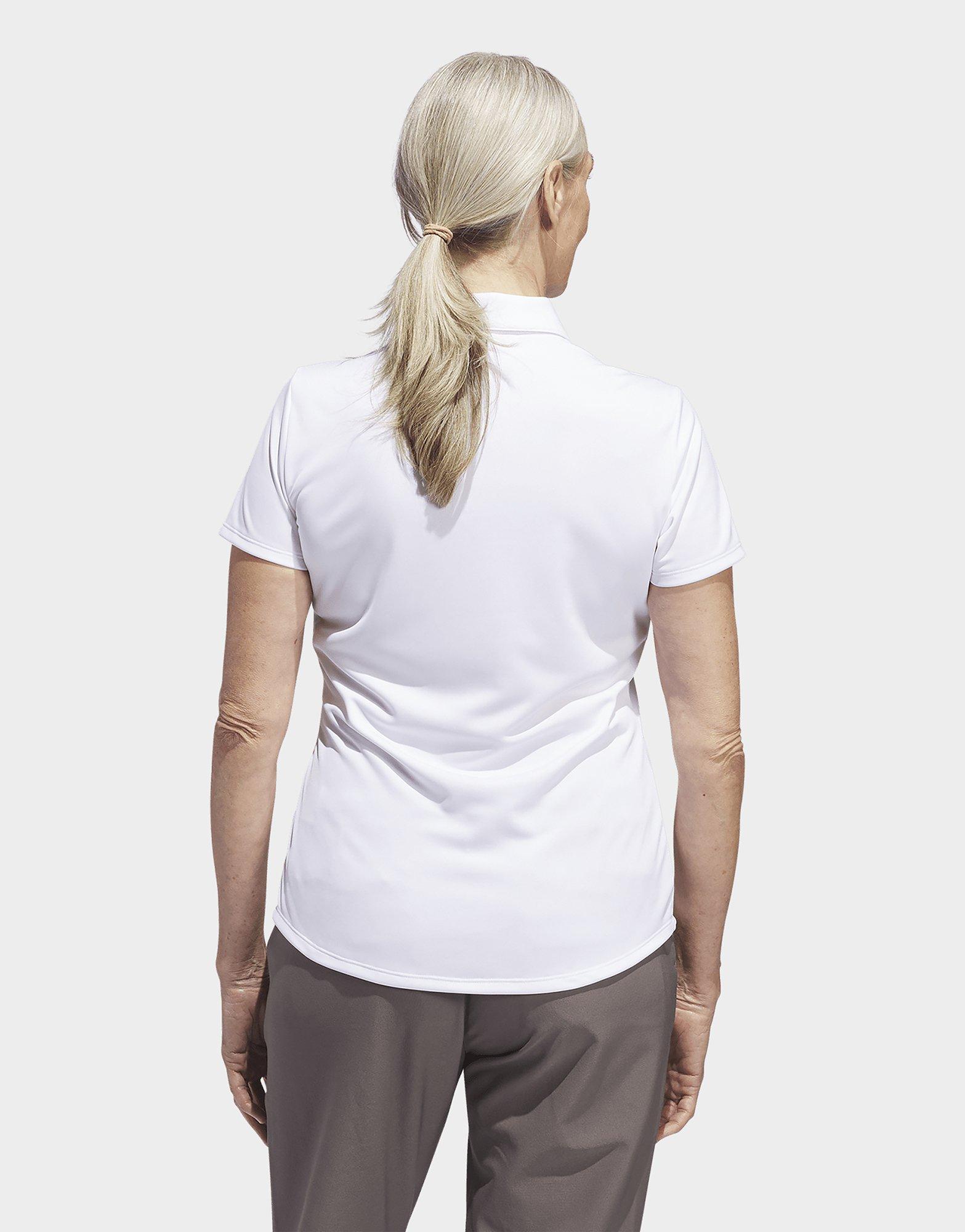 adidas Solid Performance Short Sleeve Poloshirt für Damen