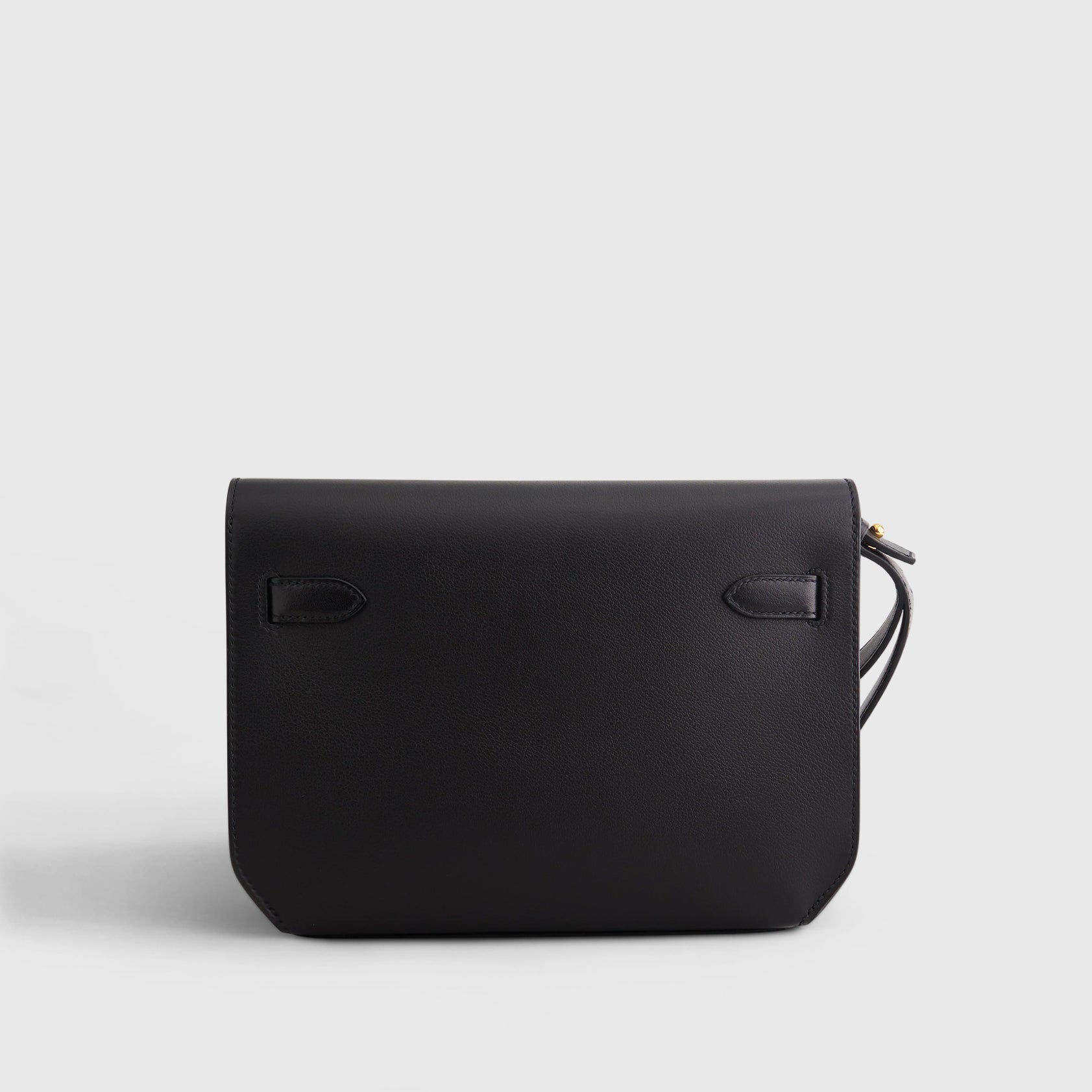 Hermès Kelly Depeches 25 Evercolor Black Gold Hardware