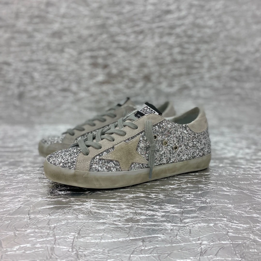 Golden Goose Super Star Dirty shoes made of top-grain cowhide