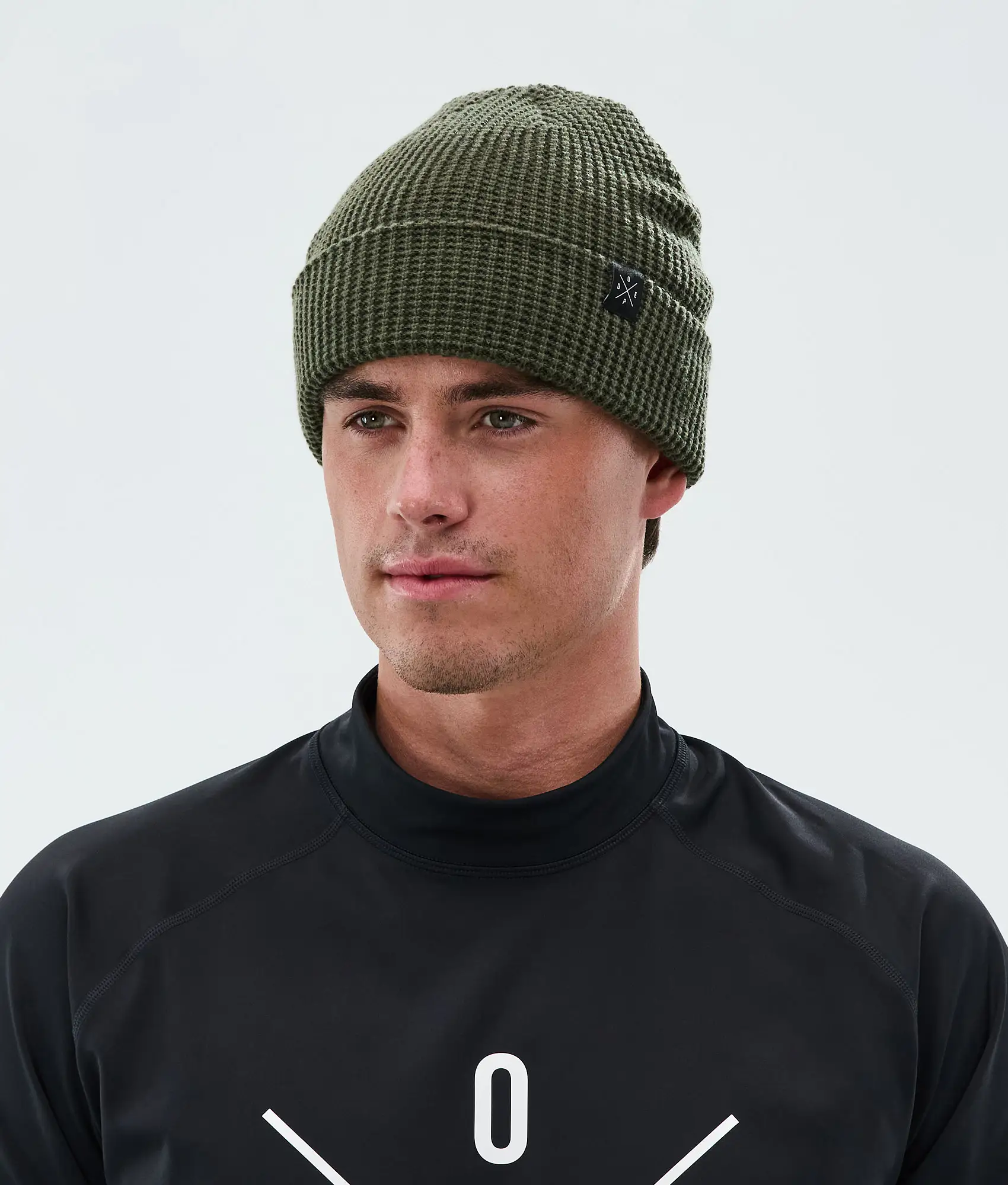 Fisherman Beanie Olive Green