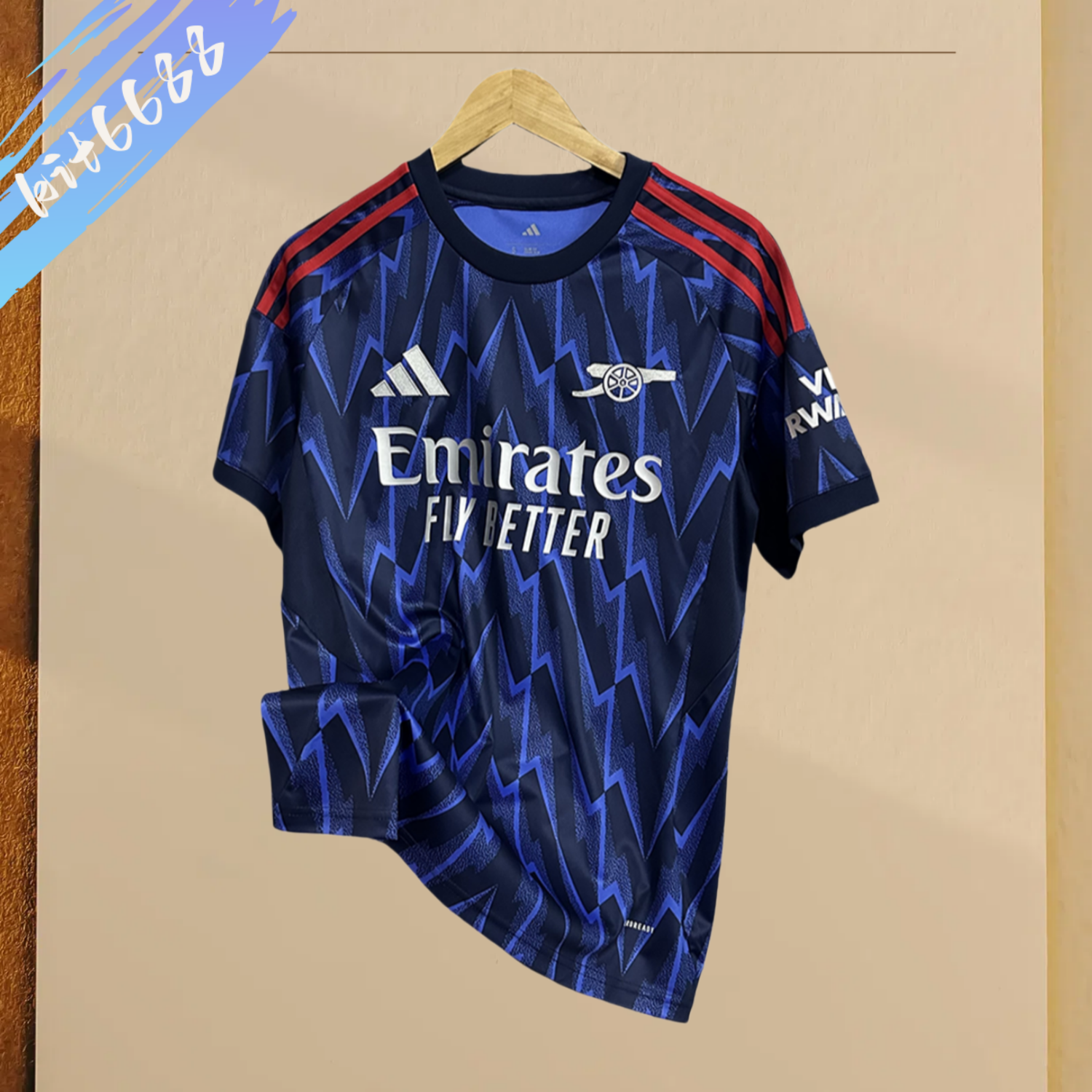 2025/2026 Arsenal Away Football Shirt（Fans）