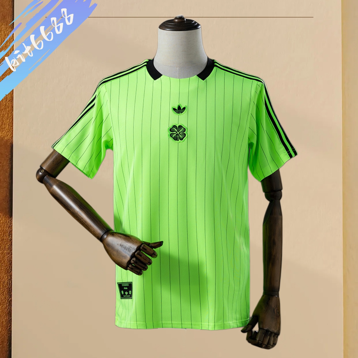 2025/2026 Celtics T-Shirt Fluorescent Green Football Shirt (Fans version)