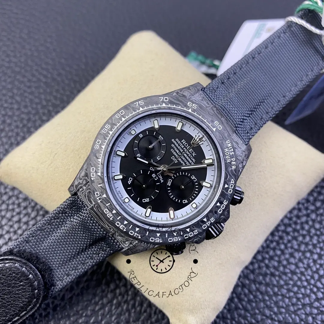 Rolex Daytona Cosmograph DIW Carbon Fiber Black Dial 40mm