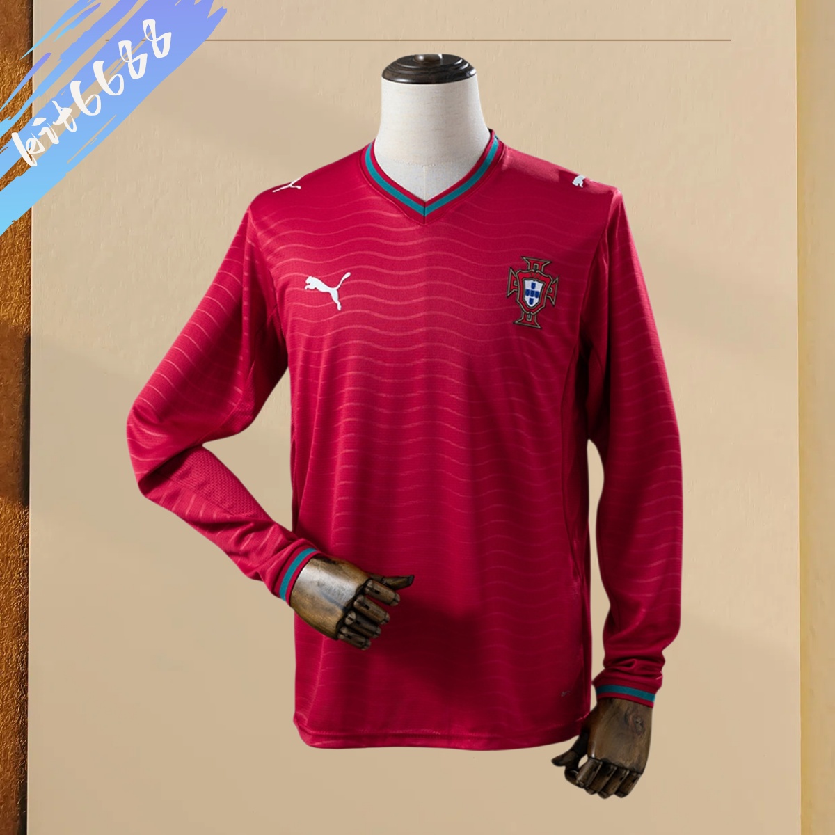 26/27 Portugal home long Football Shirt  (Fan Edition)