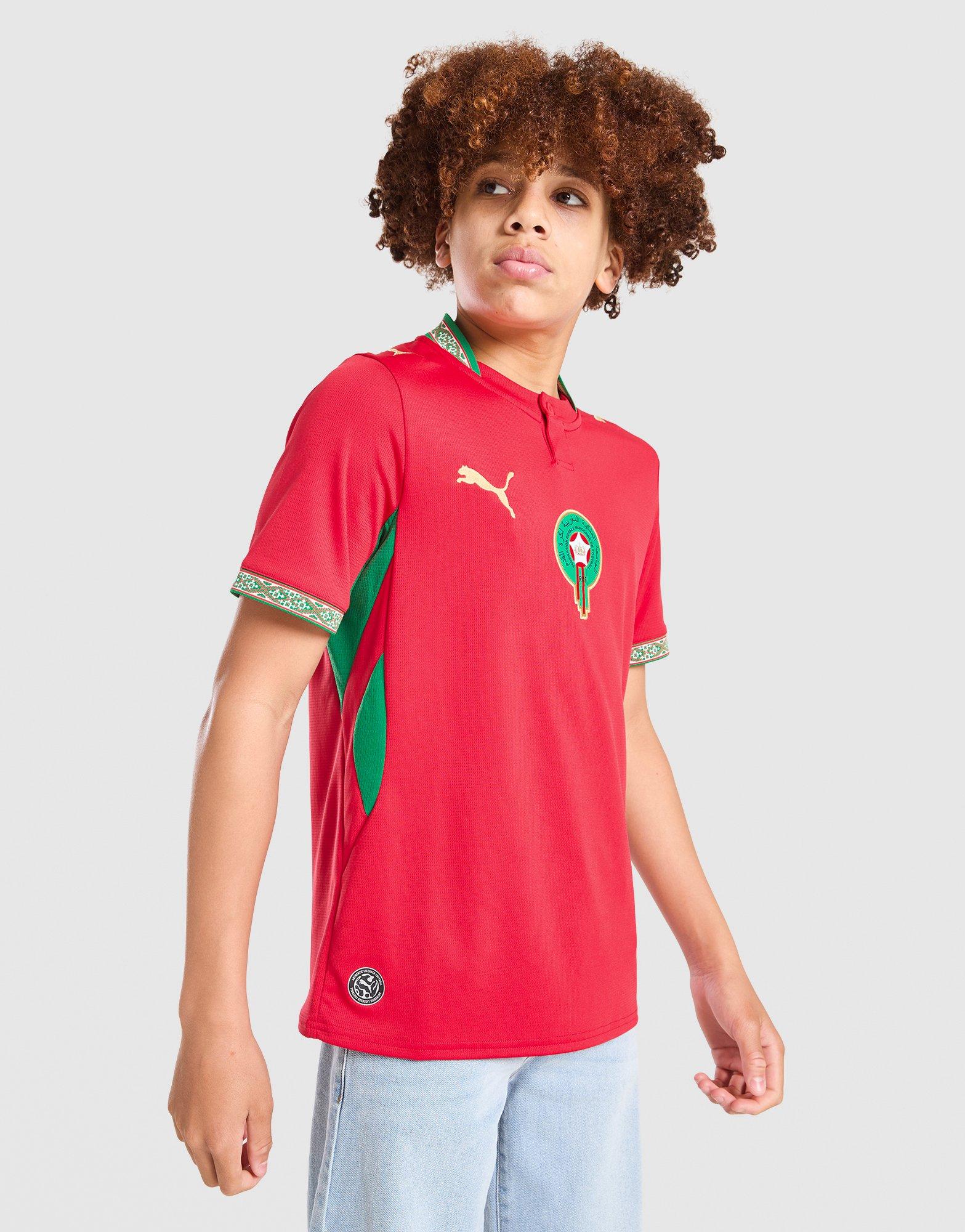 PUMA Morocco 2026 Home Shirt Junior
