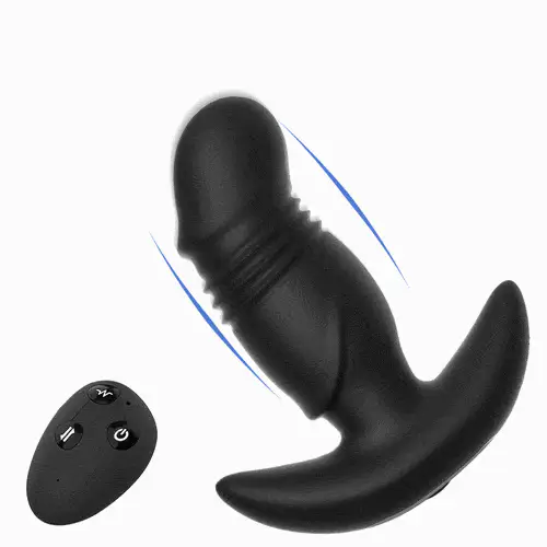 Mlovexy - JOAIDA Prostate Massager with APP-remote control 3 Thrusts & 9 Vibrations