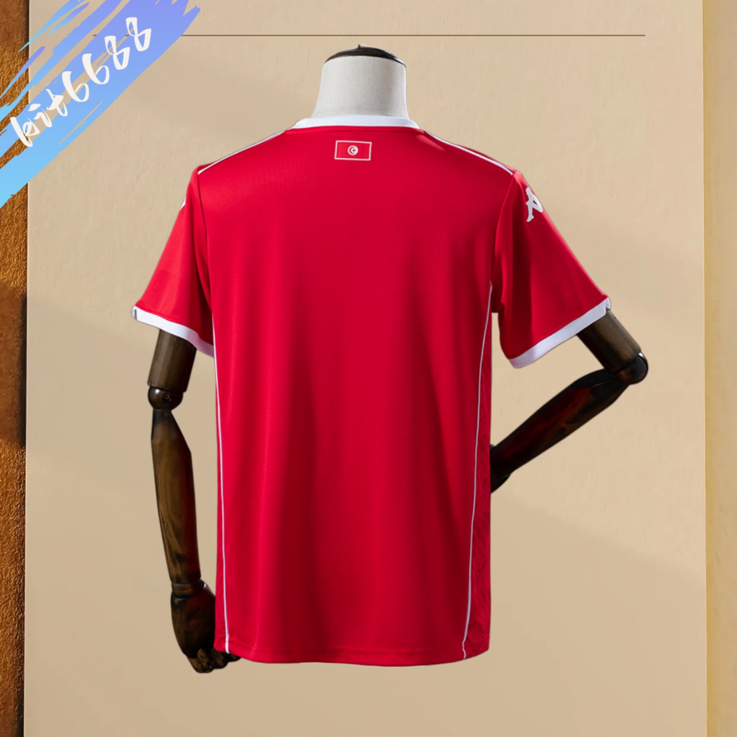 2026 Tunisia Home Football Shirt (Fans Edition)