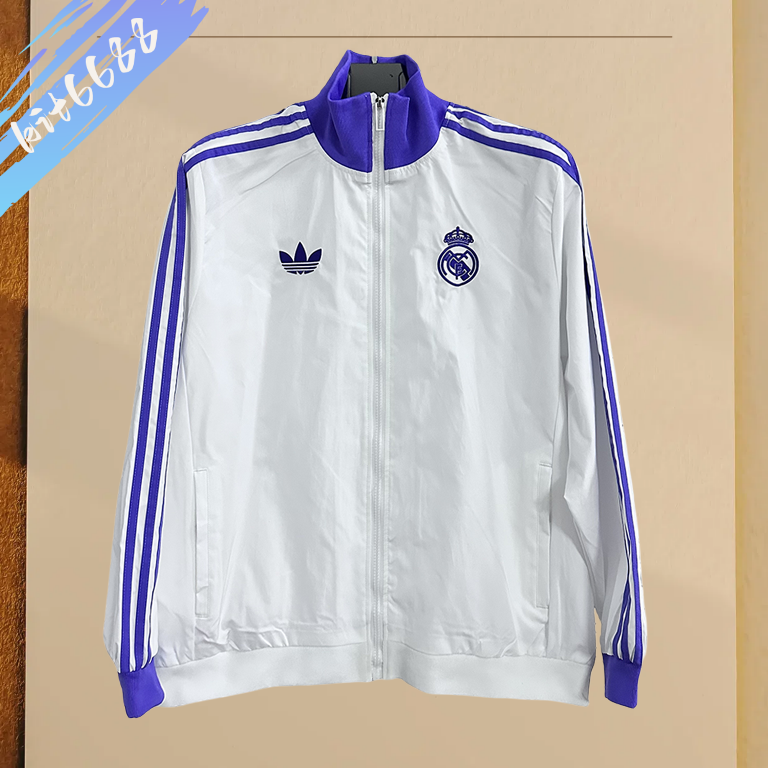 2025/2026 Real Madrid embroidered windbreaker