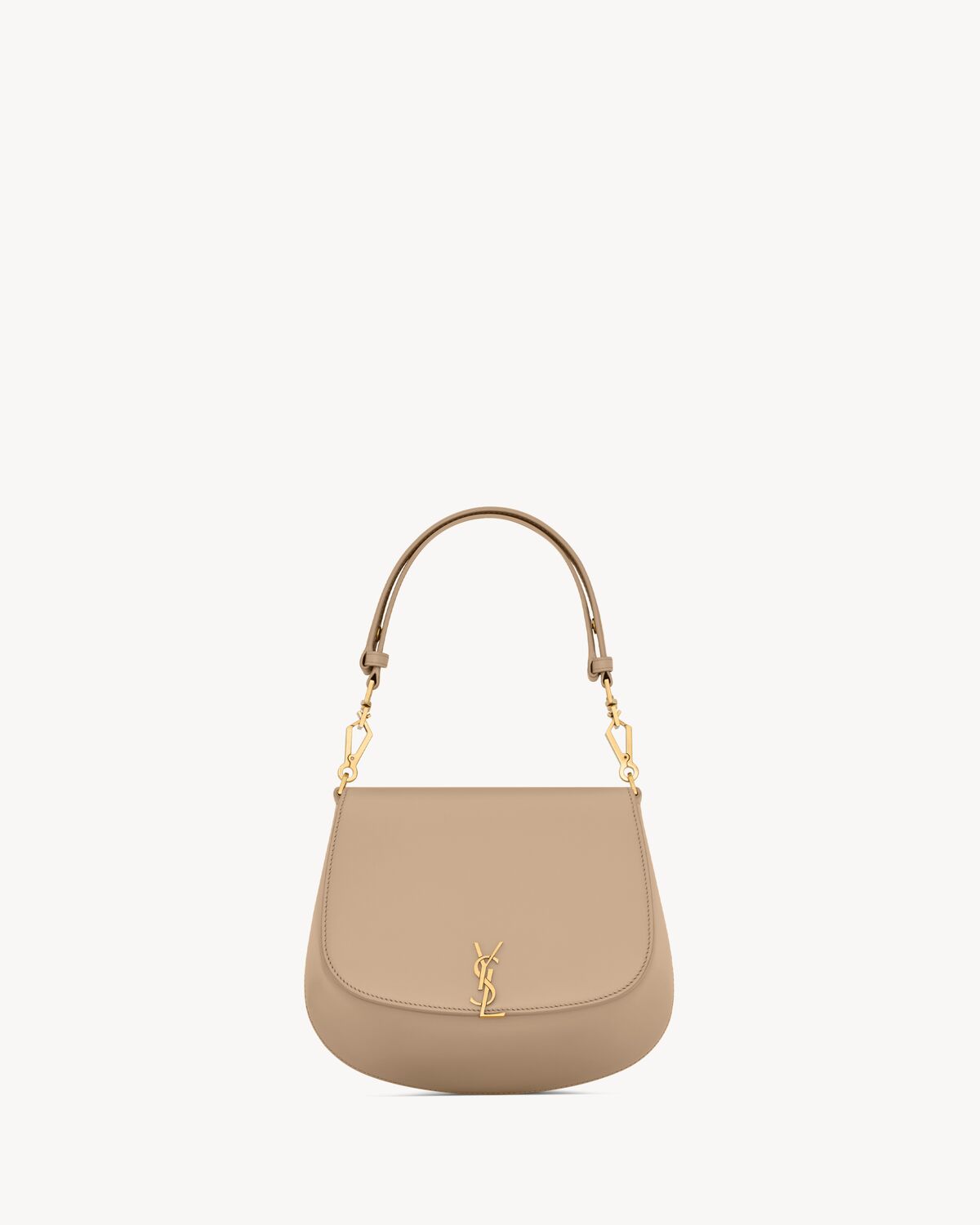 voltaire top handle in box saint laurent DK TOFFEE