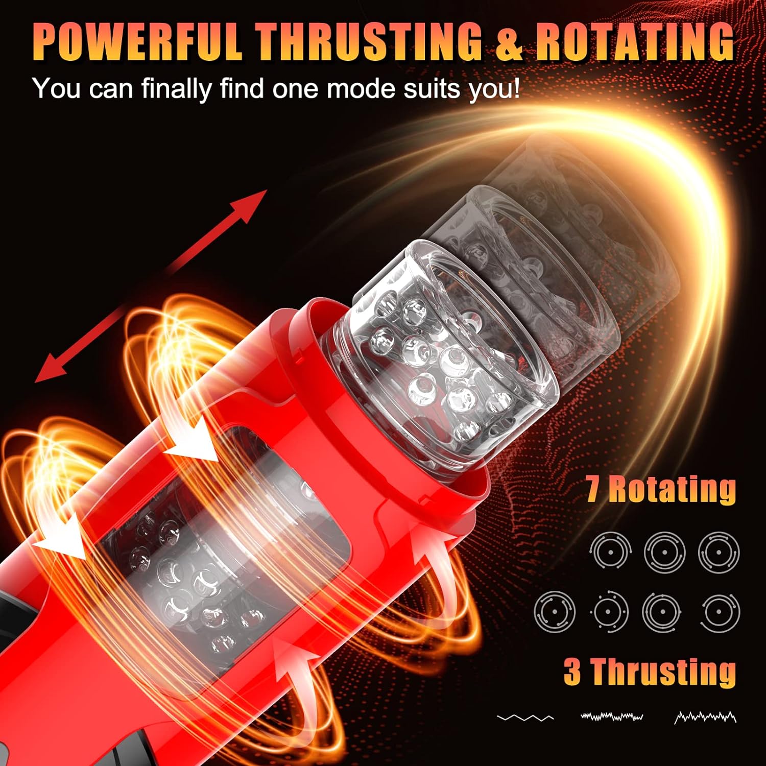 Electric masturbation sleeve for men